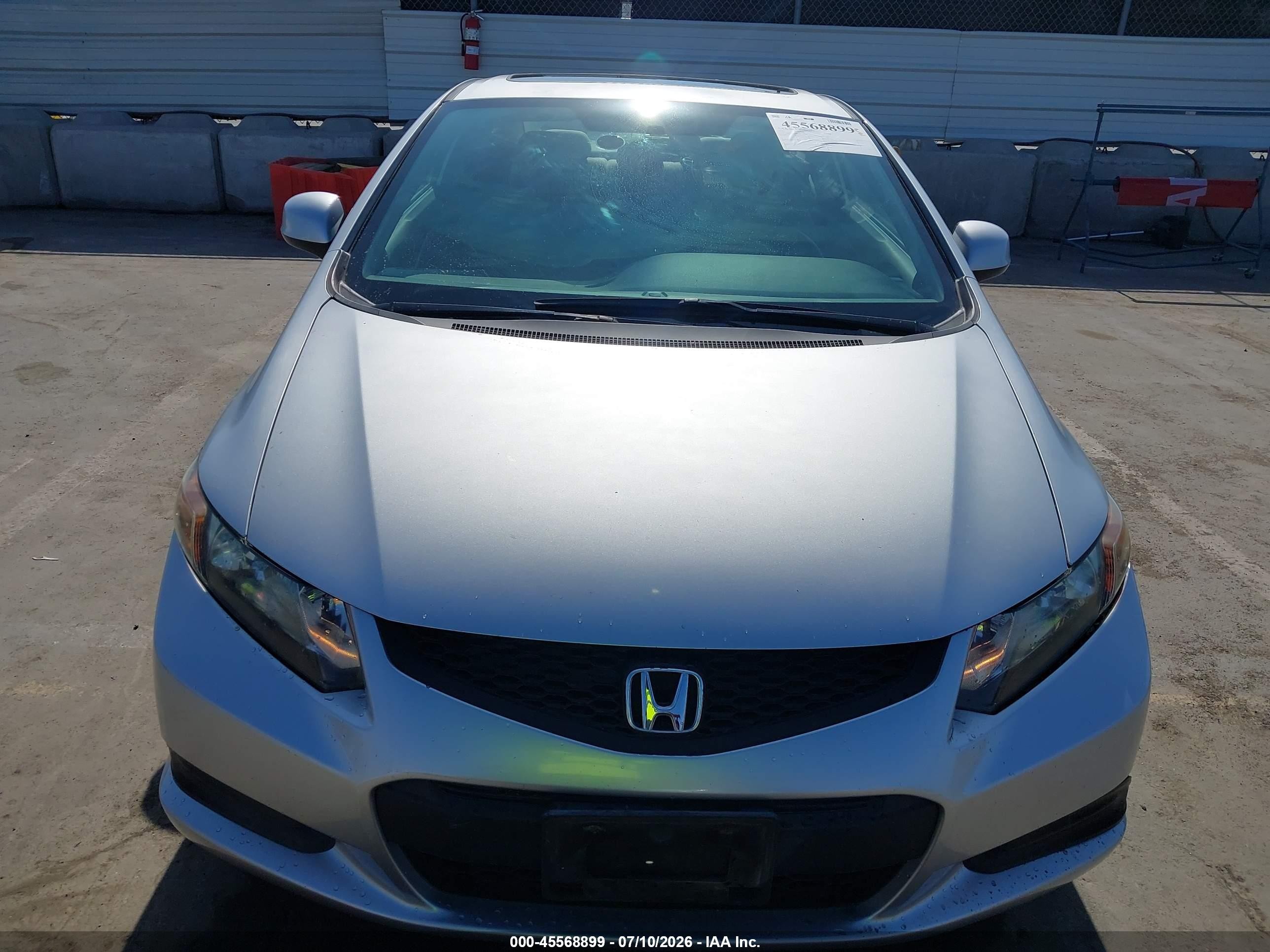 2012 Honda Civic Ex Silver vin: 2HGFG3B88CH536366