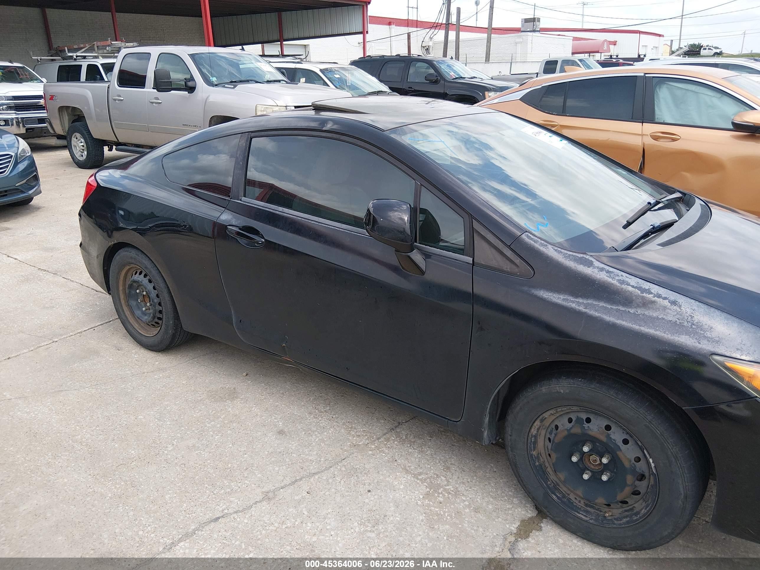 2012 Honda Civic Ex Black vin: 2HGFG3B88CH541437