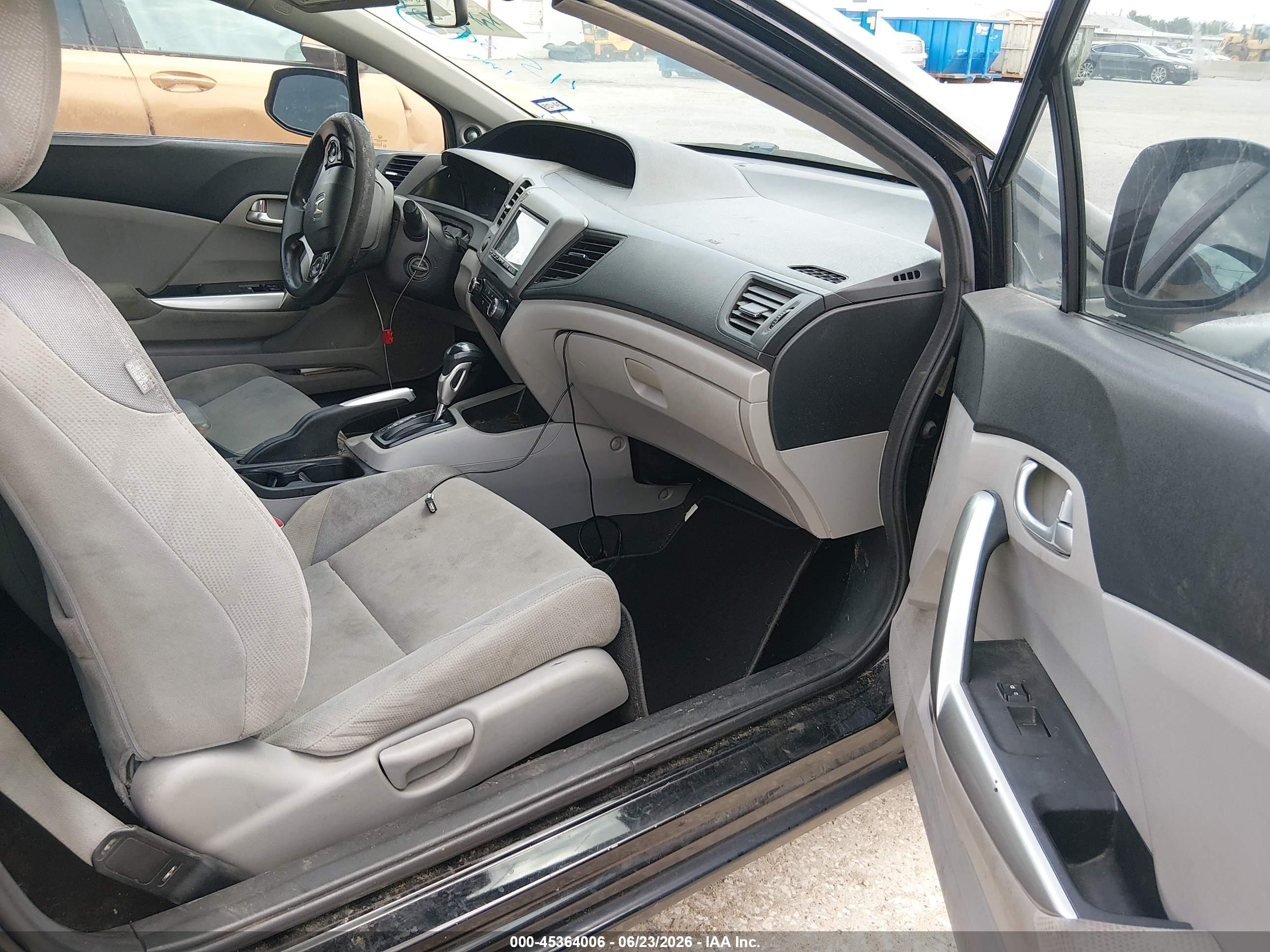 2012 Honda Civic Ex Black vin: 2HGFG3B88CH541437