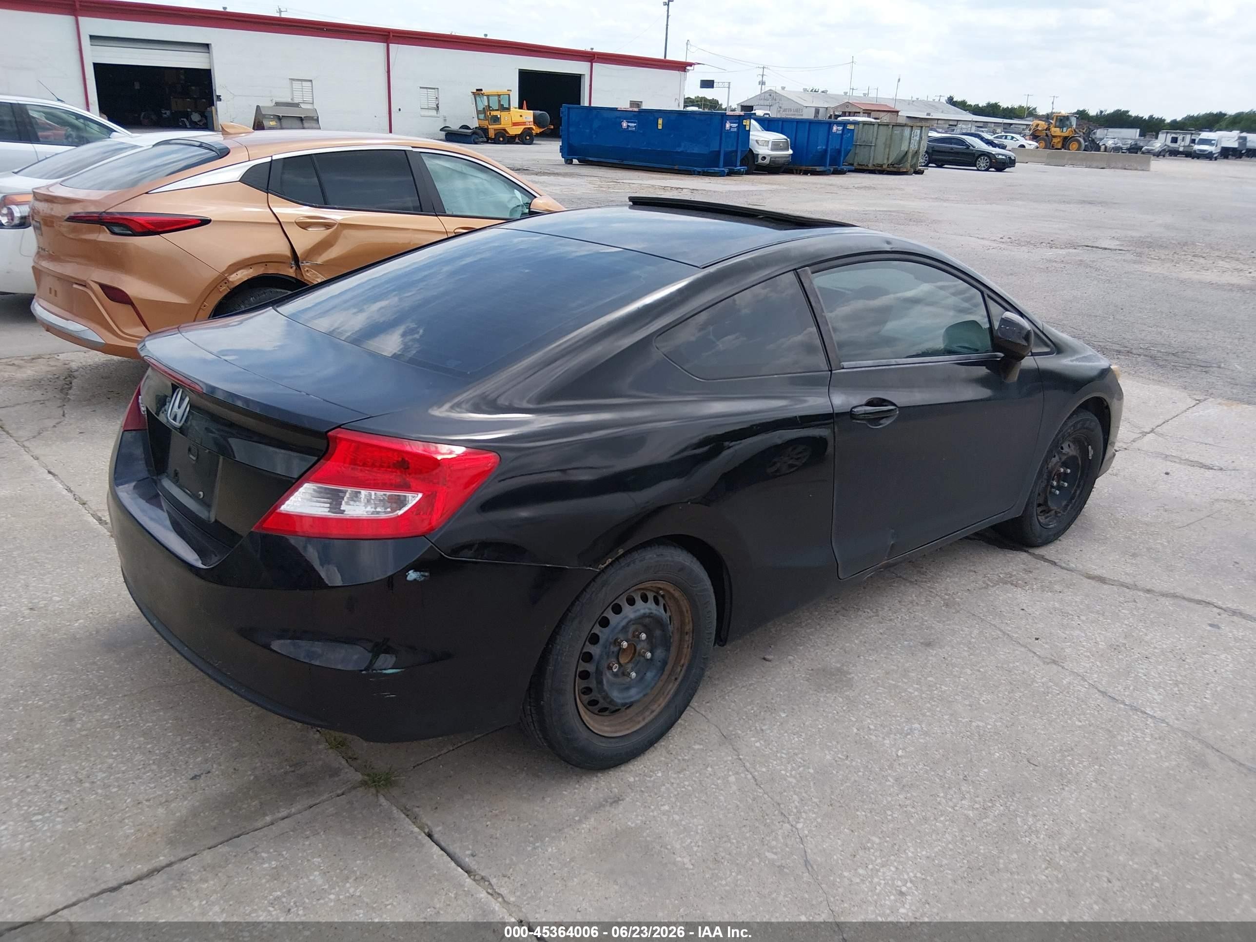 2012 Honda Civic Ex Black vin: 2HGFG3B88CH541437