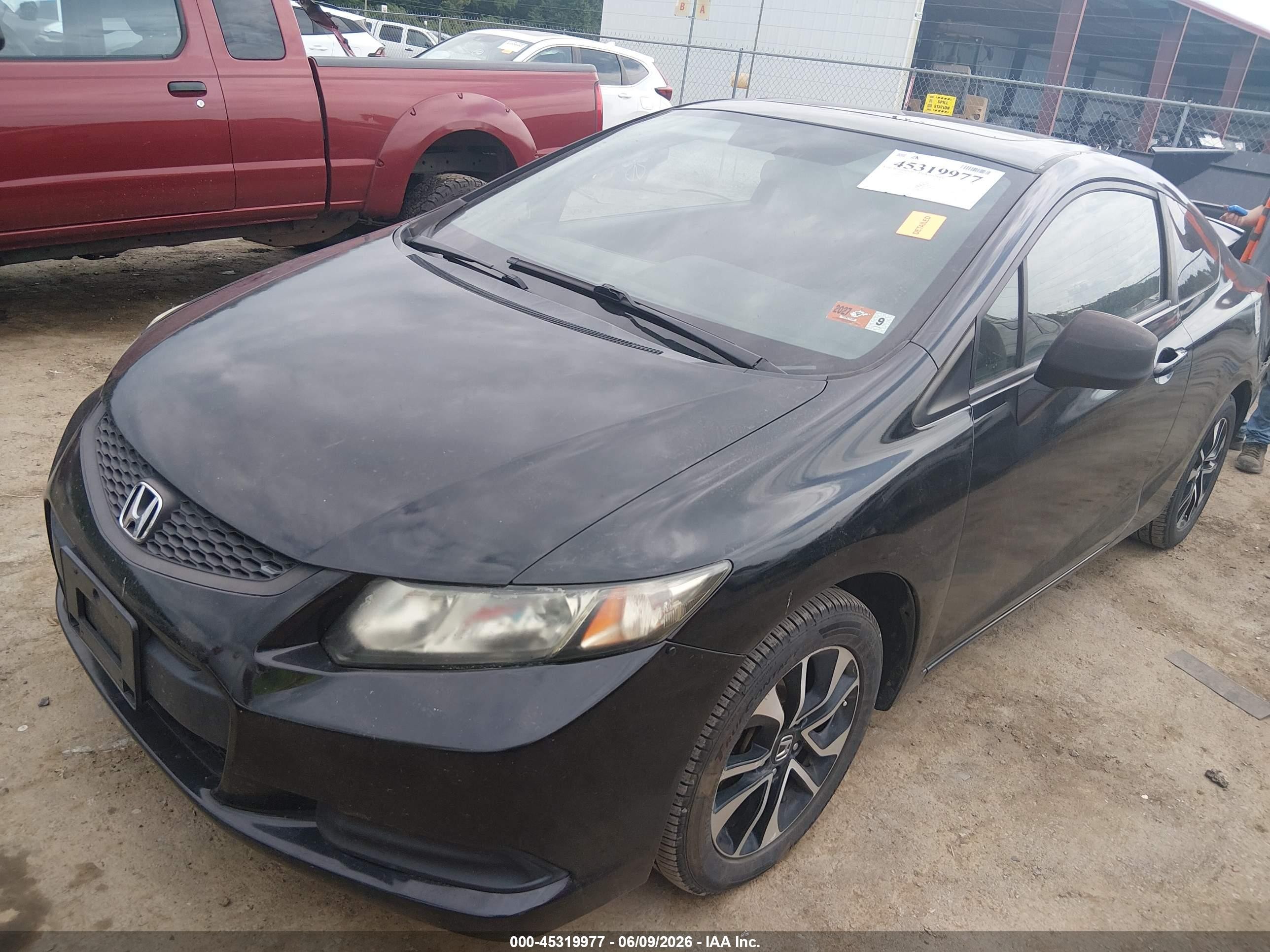 2013 Honda Civic Ex Black vin: 2HGFG3B88DH500744
