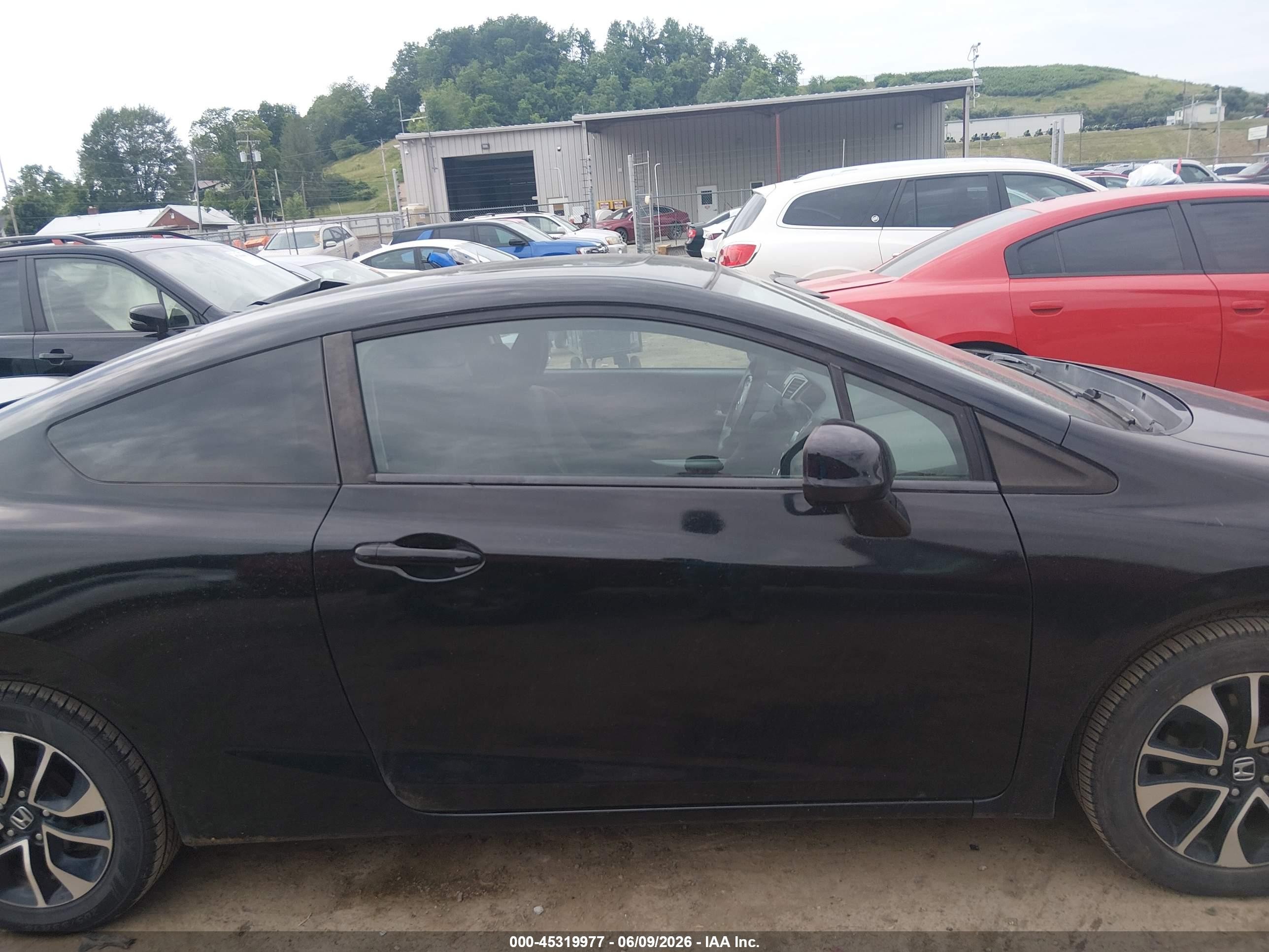 2013 Honda Civic Ex Black vin: 2HGFG3B88DH500744