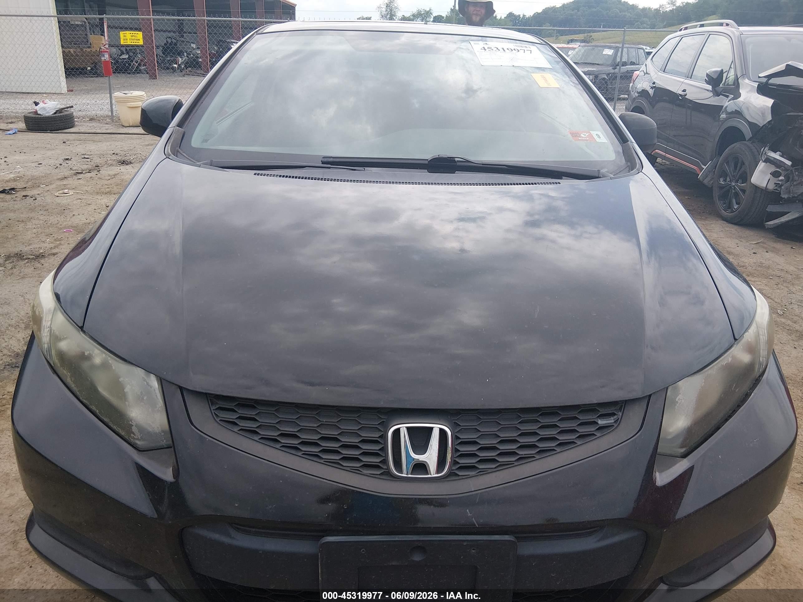 2013 Honda Civic Ex Black vin: 2HGFG3B88DH500744