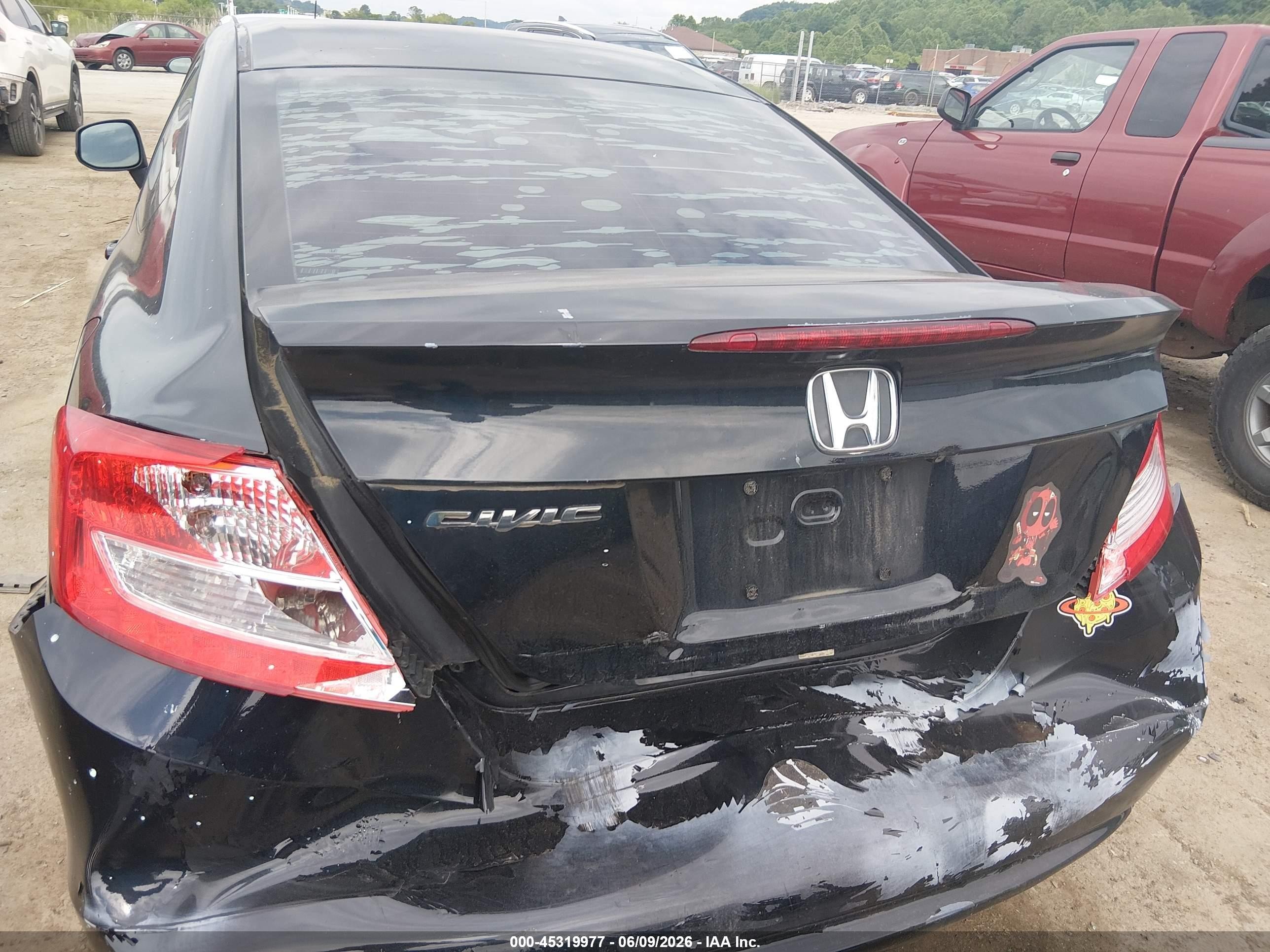 2013 Honda Civic Ex Black vin: 2HGFG3B88DH500744