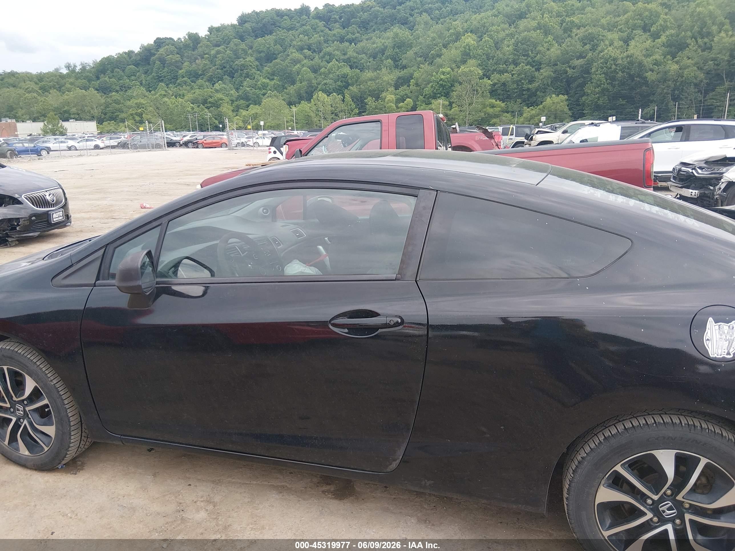 2013 Honda Civic Ex Black vin: 2HGFG3B88DH500744