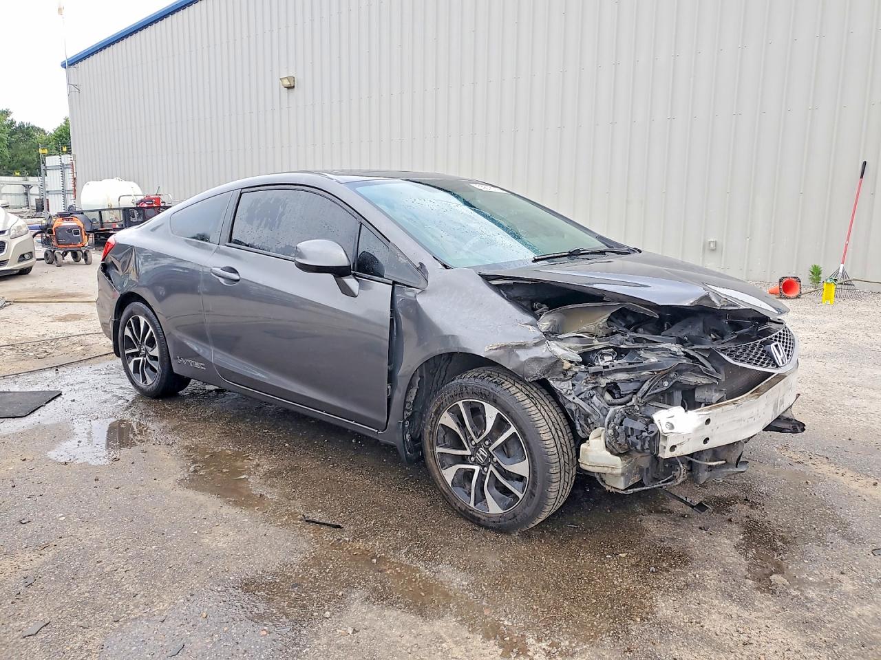 2013 Honda Civic Ex Gray vin: 2HGFG3B88DH501425