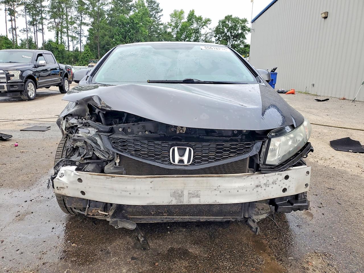2013 Honda Civic Ex Gray vin: 2HGFG3B88DH501425