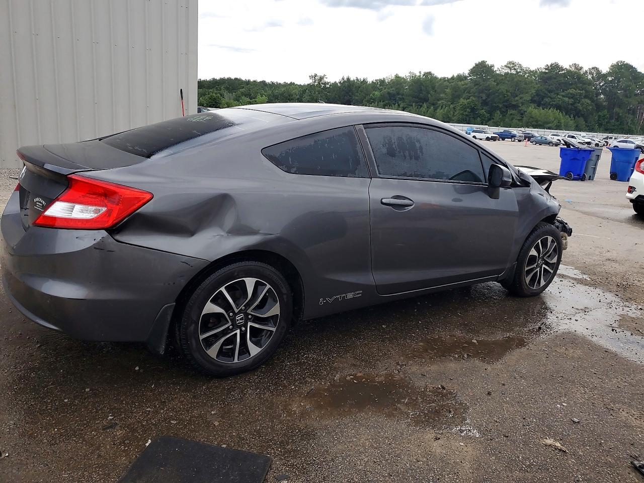 2013 Honda Civic Ex Gray vin: 2HGFG3B88DH501425