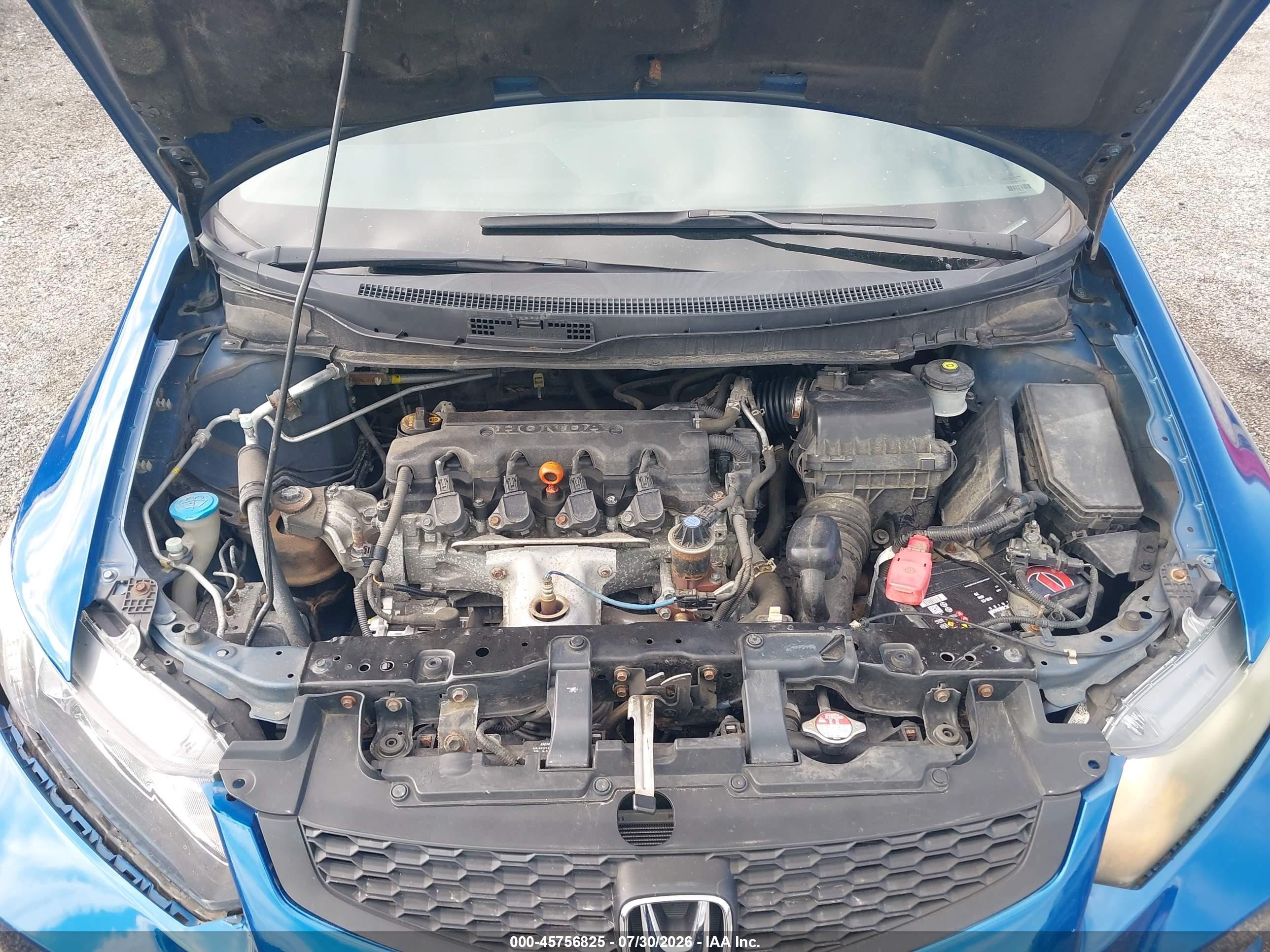 2013 Honda Civic Ex Blue vin: 2HGFG3B88DH506270