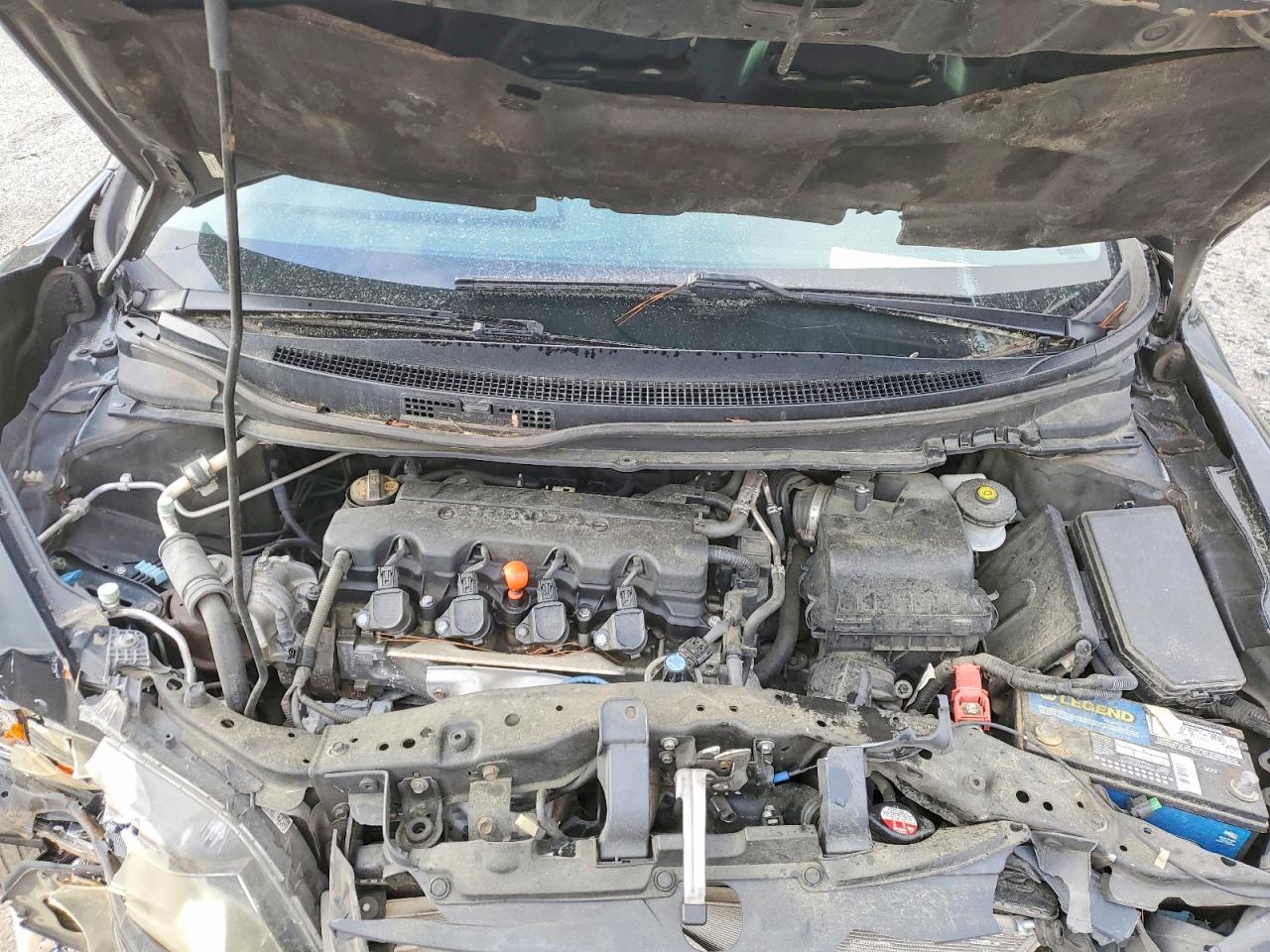2013 Honda Civic Ex Черный vin: 2HGFG3B88DH508133