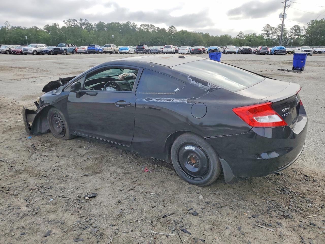 2013 Honda Civic Ex Черный vin: 2HGFG3B88DH508133