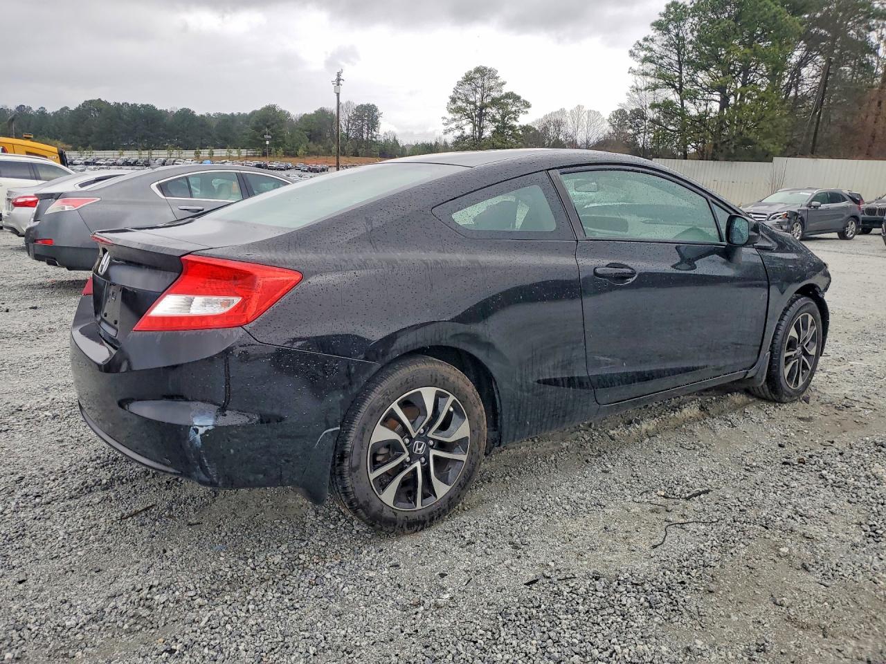 2013 Honda Civic Ex Black vin: 2HGFG3B88DH516376