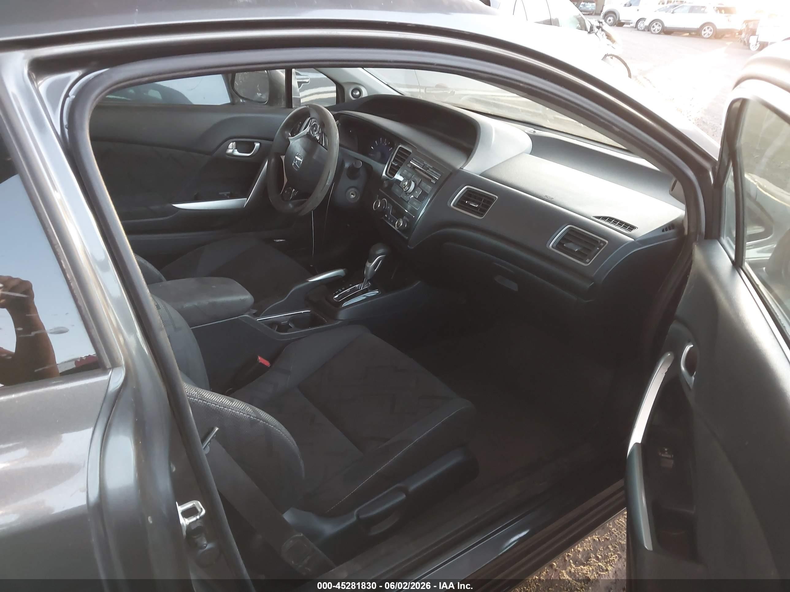 2013 Honda Civic Ex Gray vin: 2HGFG3B88DH517995