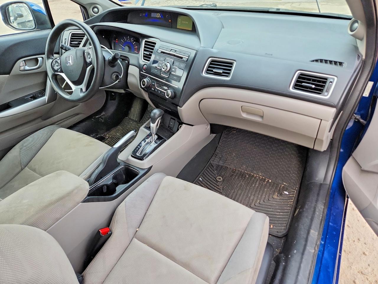 2013 Honda Civic Ex Blue vin: 2HGFG3B88DH520279
