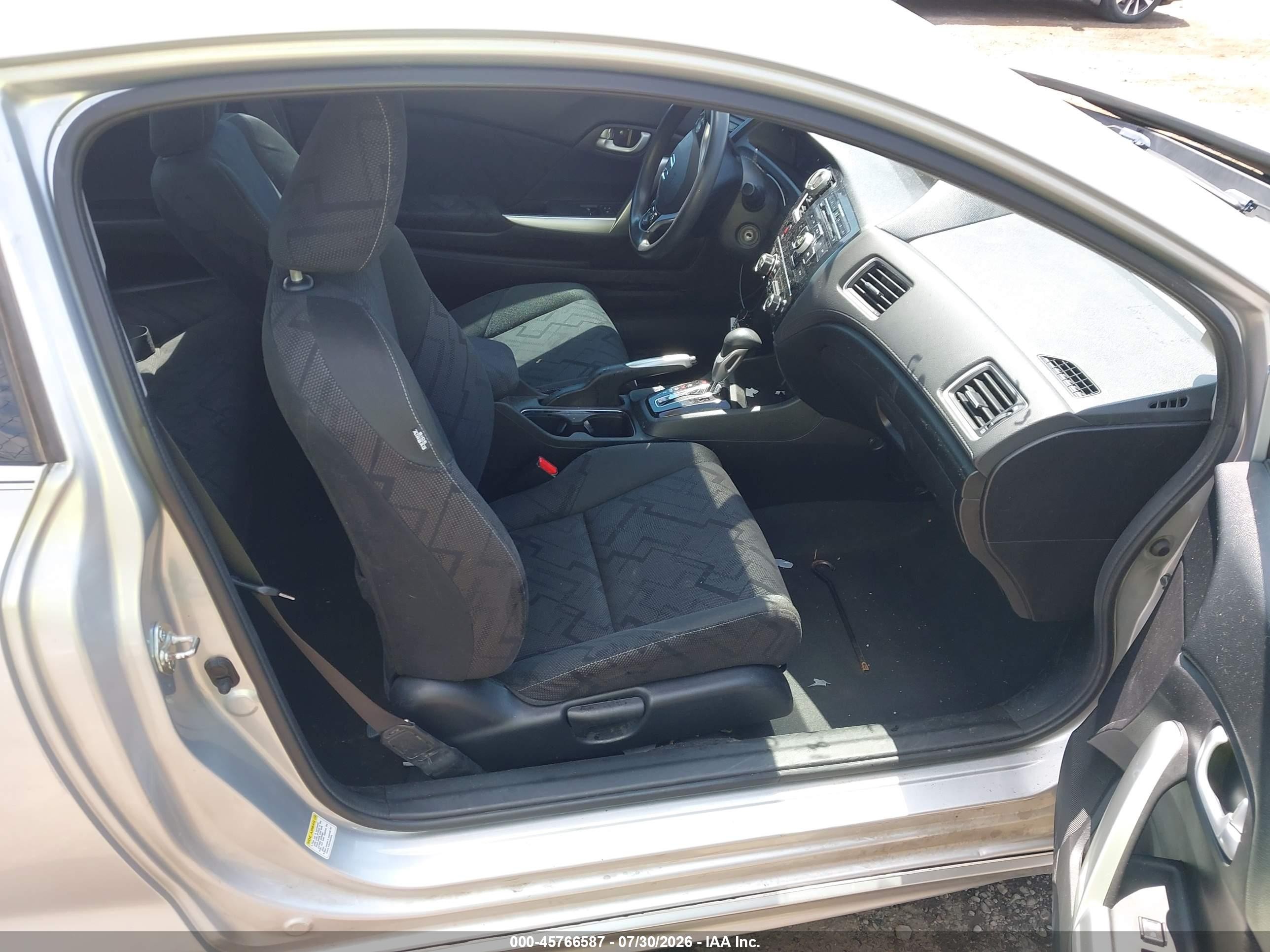 2013 Honda Civic Ex Серебряный vin: 2HGFG3B88DH522856