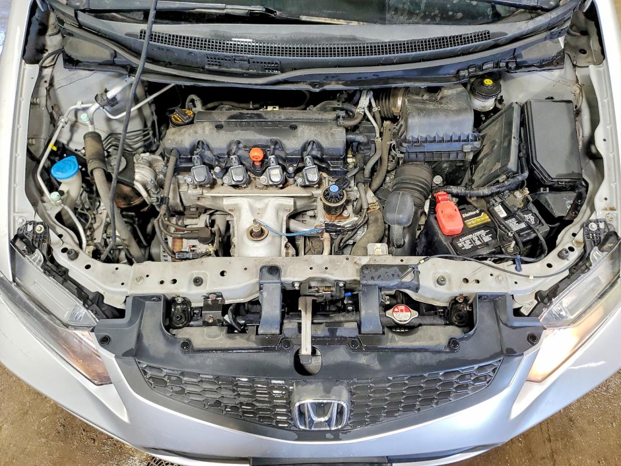 2013 Honda Civic Ex Silver vin: 2HGFG3B88DH528303