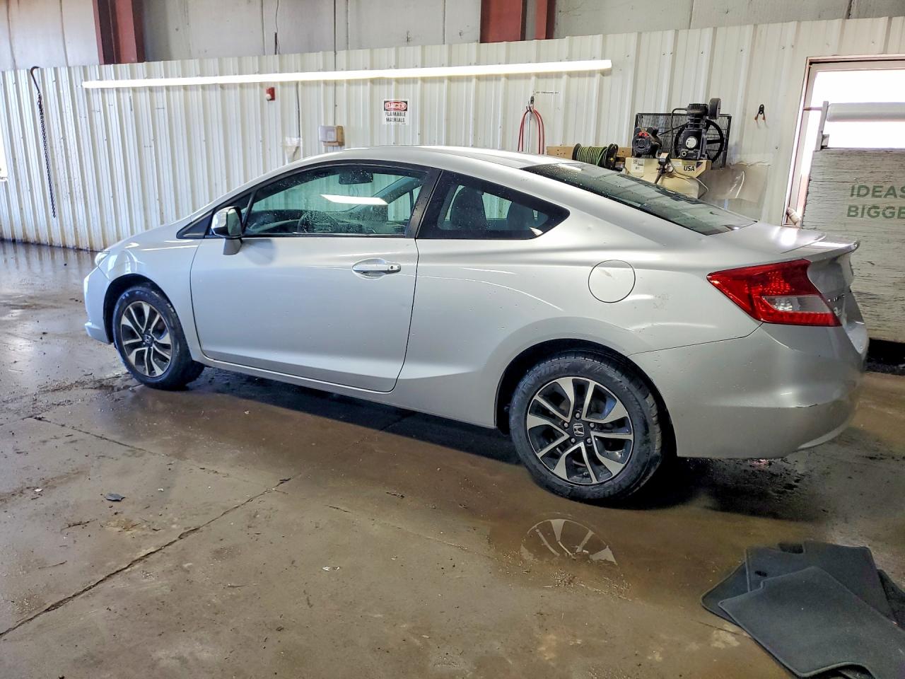 2013 Honda Civic Ex Silver vin: 2HGFG3B88DH528303