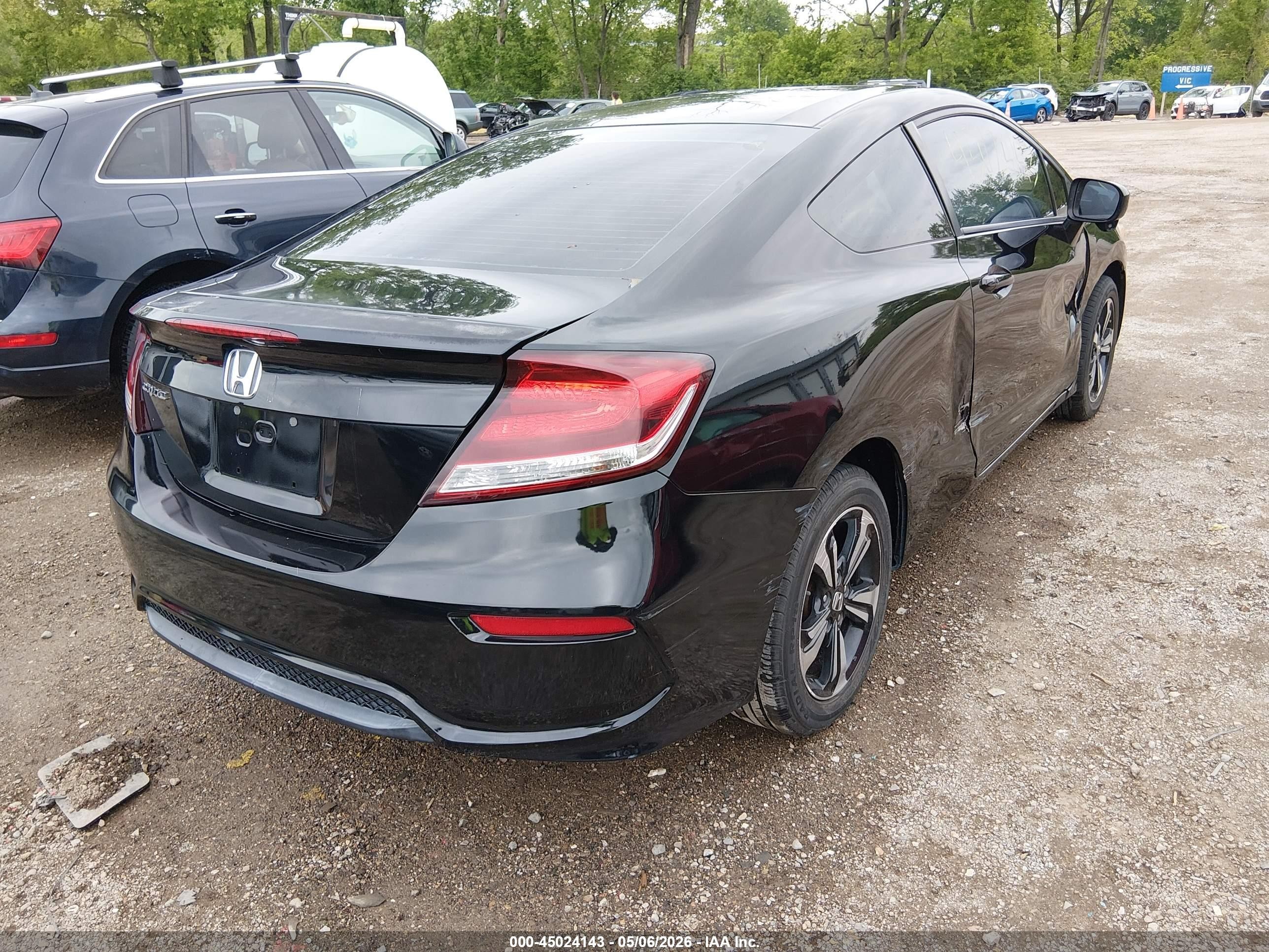2014 Honda Civic Ex Black vin: 2HGFG3B88EH513575