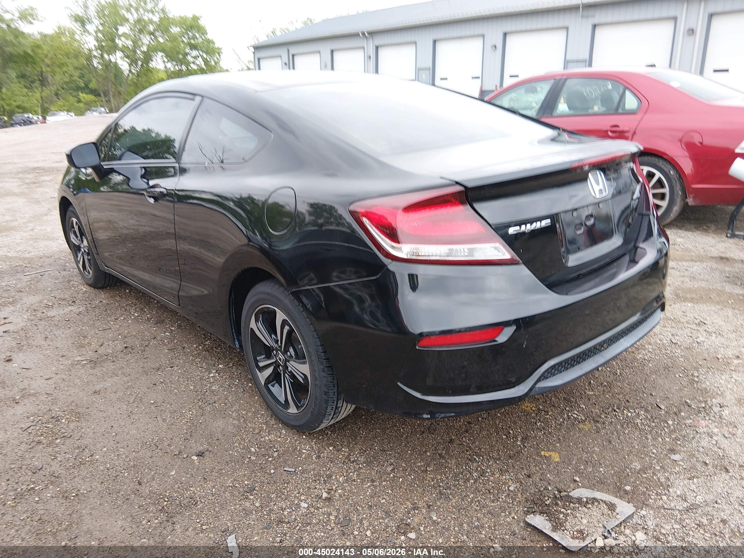 2014 Honda Civic Ex Black vin: 2HGFG3B88EH513575
