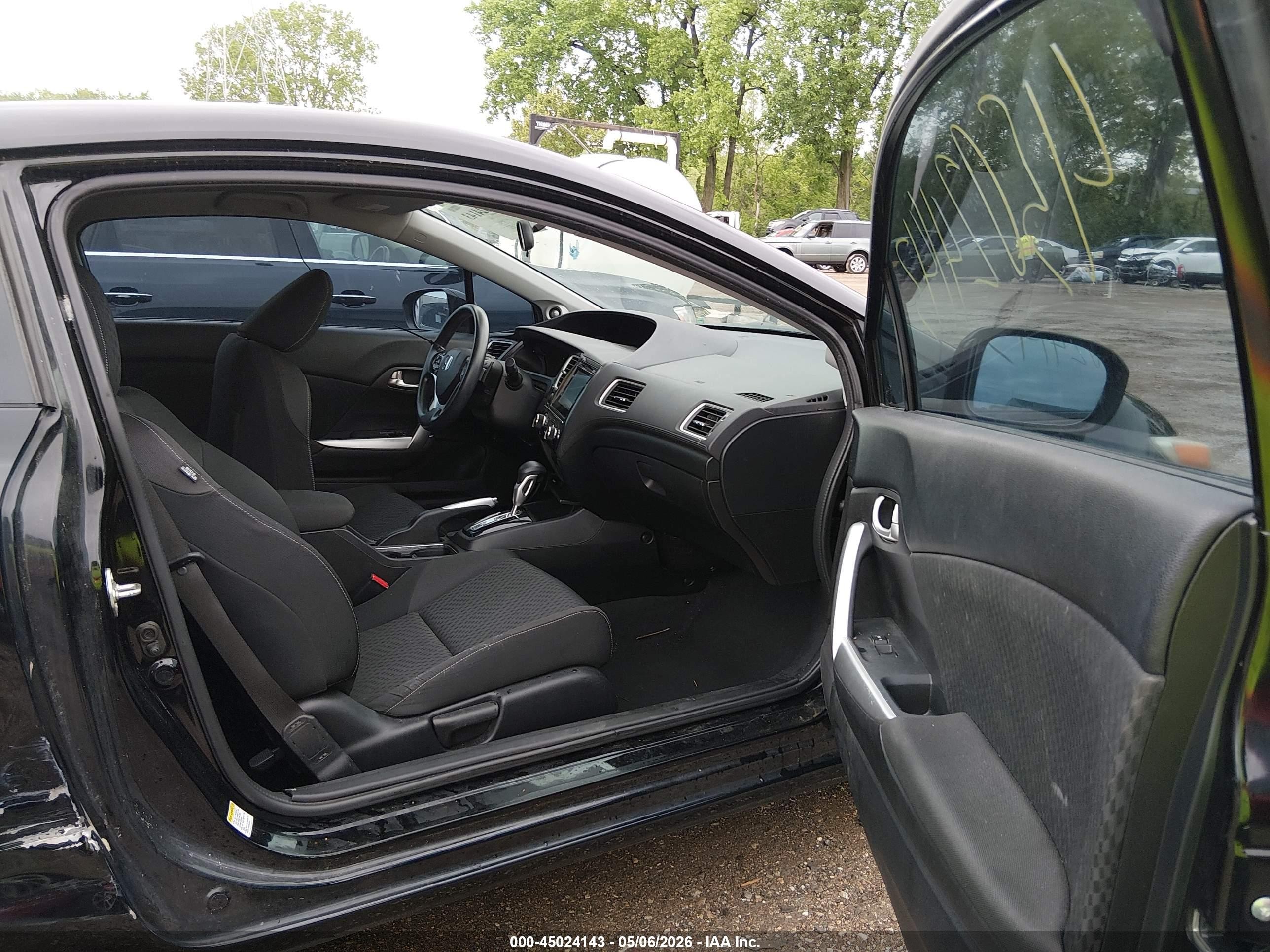 2014 Honda Civic Ex Black vin: 2HGFG3B88EH513575