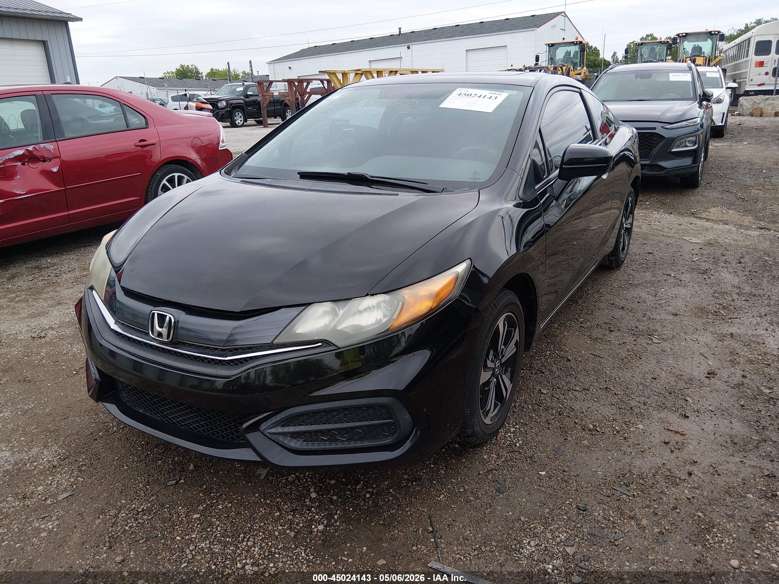 2014 Honda Civic Ex Black vin: 2HGFG3B88EH513575