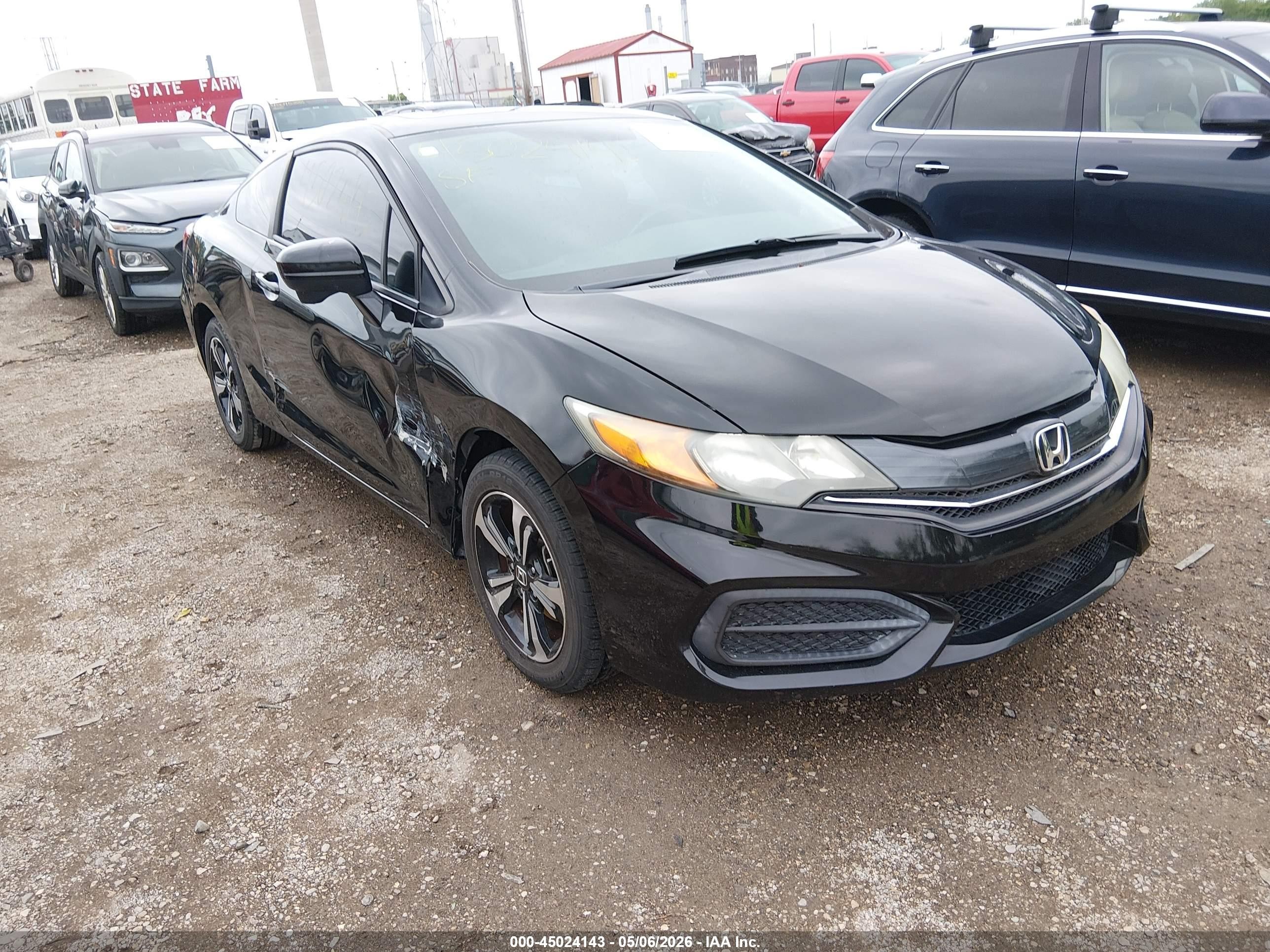 2014 Honda Civic Ex Black vin: 2HGFG3B88EH513575