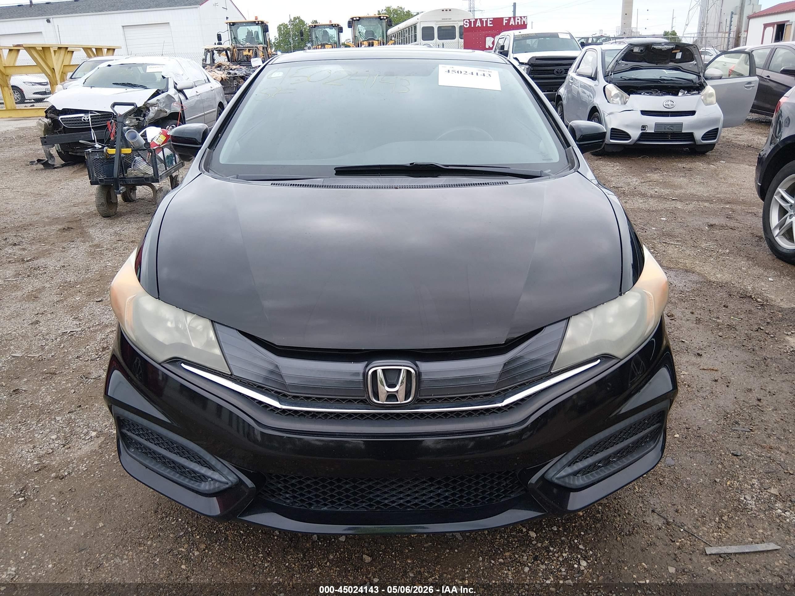 2014 Honda Civic Ex Black vin: 2HGFG3B88EH513575