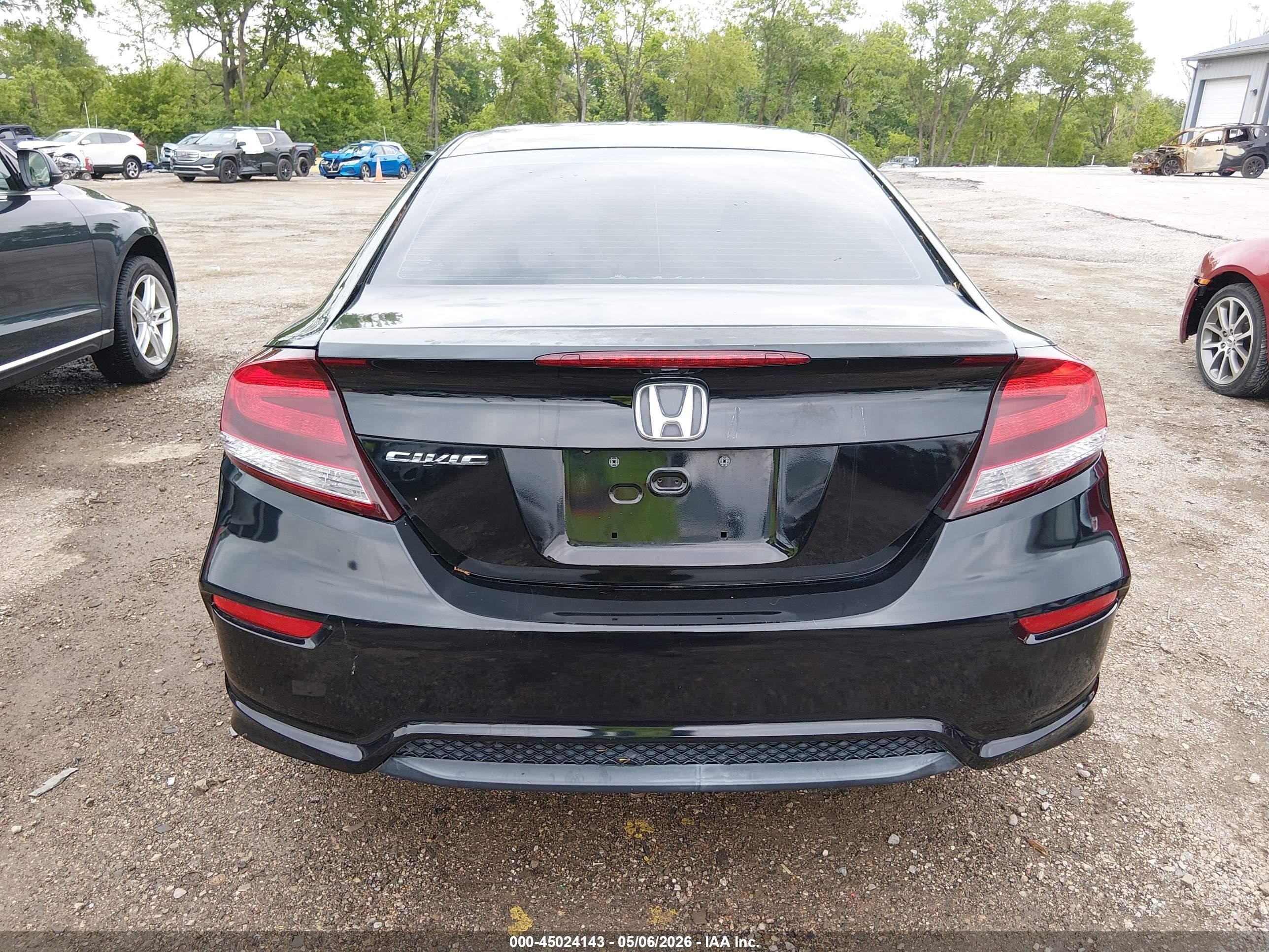 2014 Honda Civic Ex Black vin: 2HGFG3B88EH513575