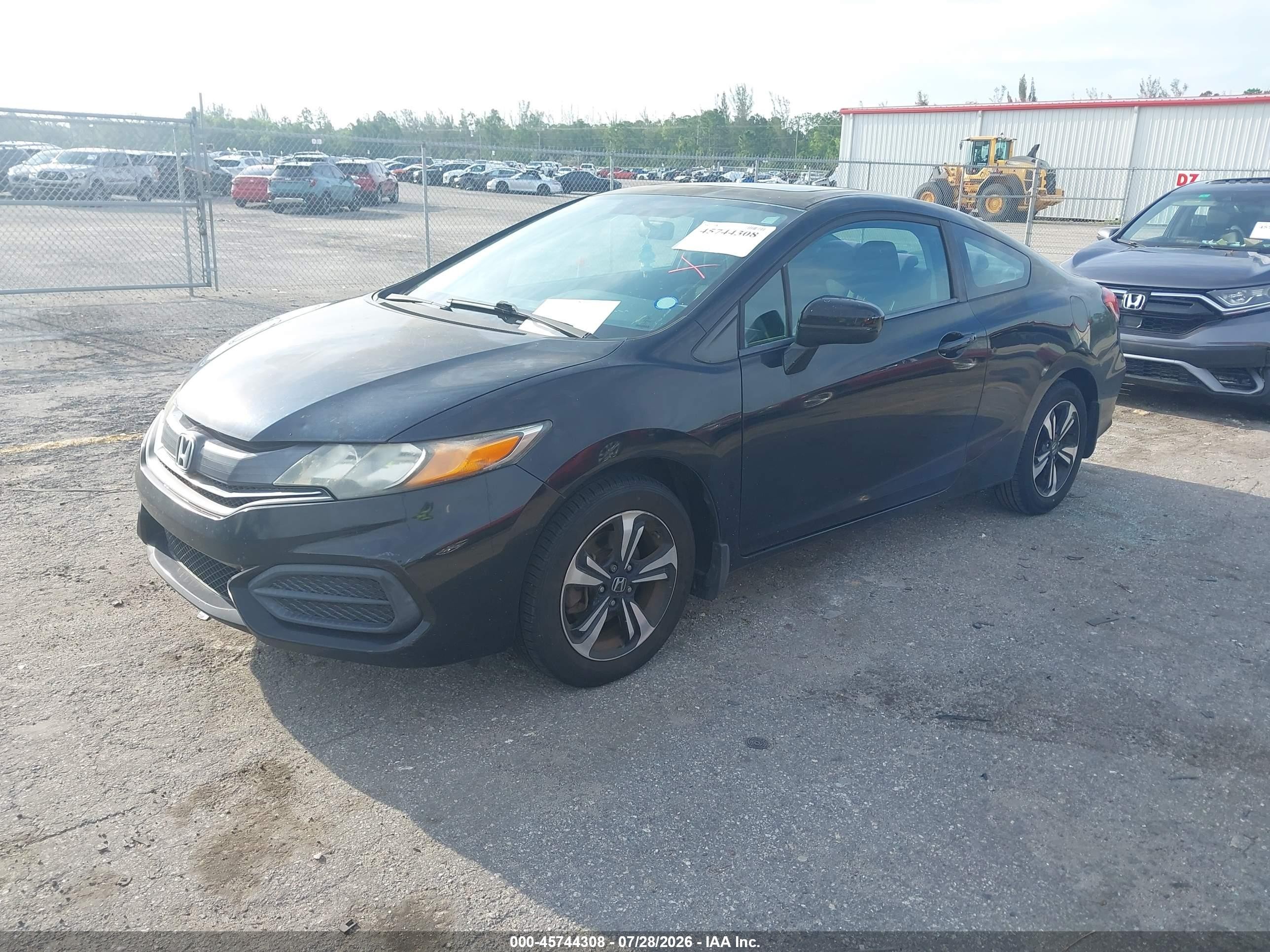 2015 Honda Civic Ex Черный vin: 2HGFG3B88FH503811