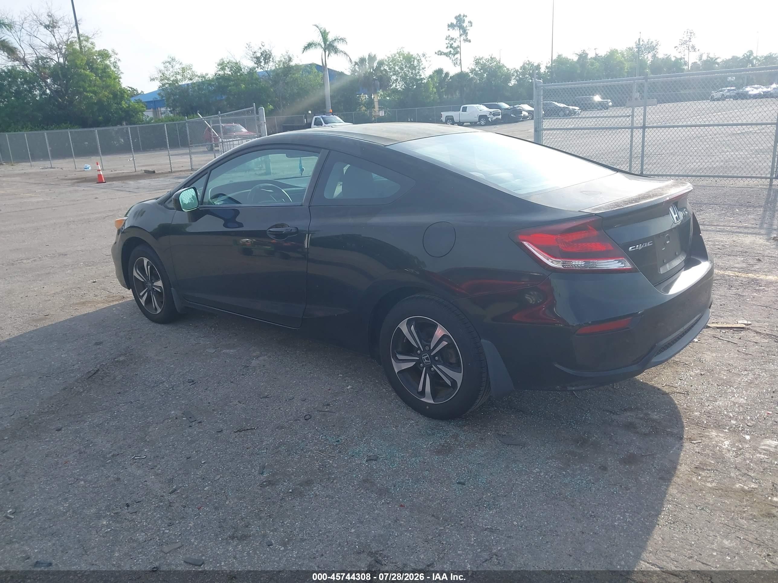 2015 Honda Civic Ex Черный vin: 2HGFG3B88FH503811