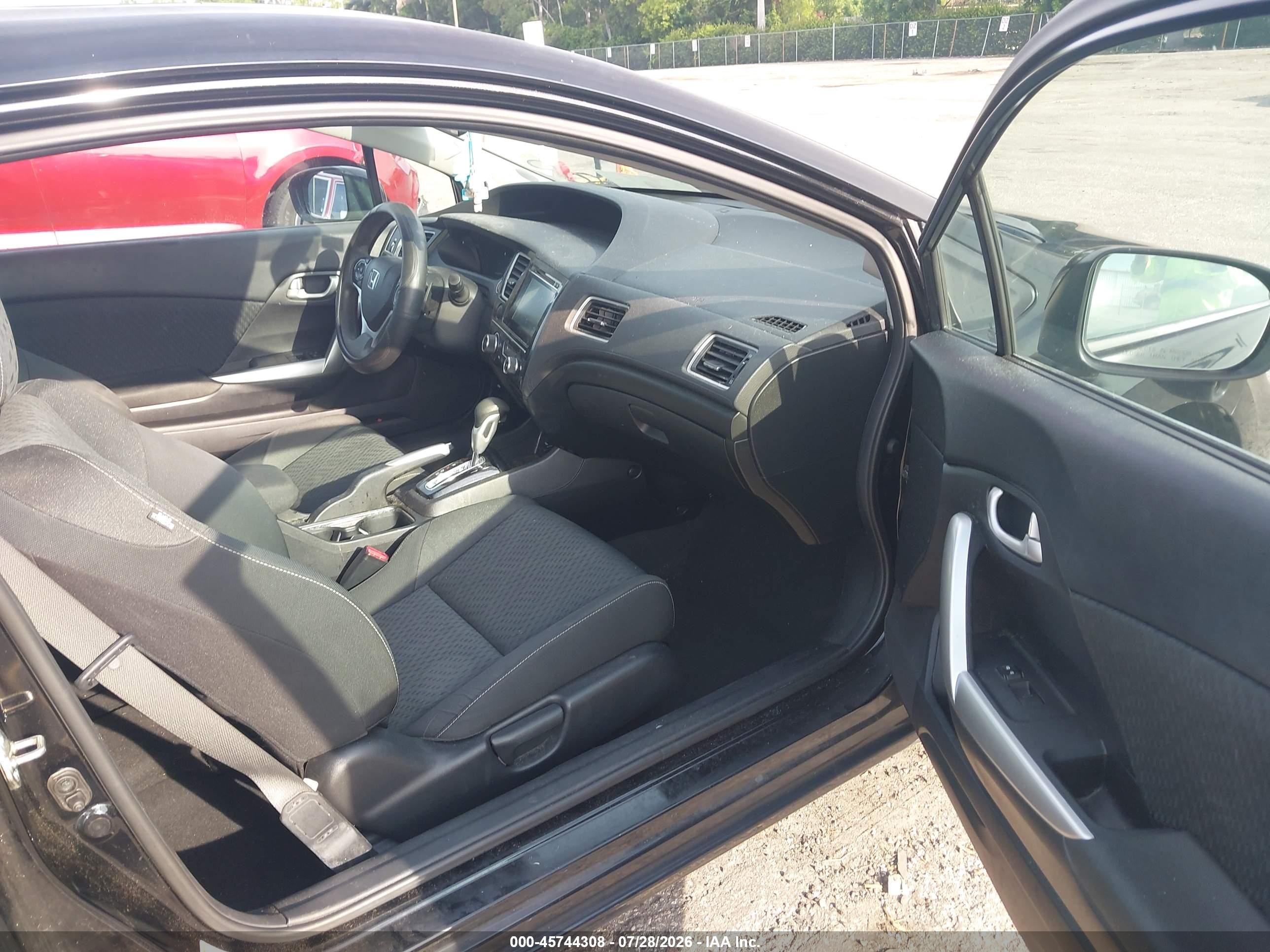 2015 Honda Civic Ex Черный vin: 2HGFG3B88FH503811