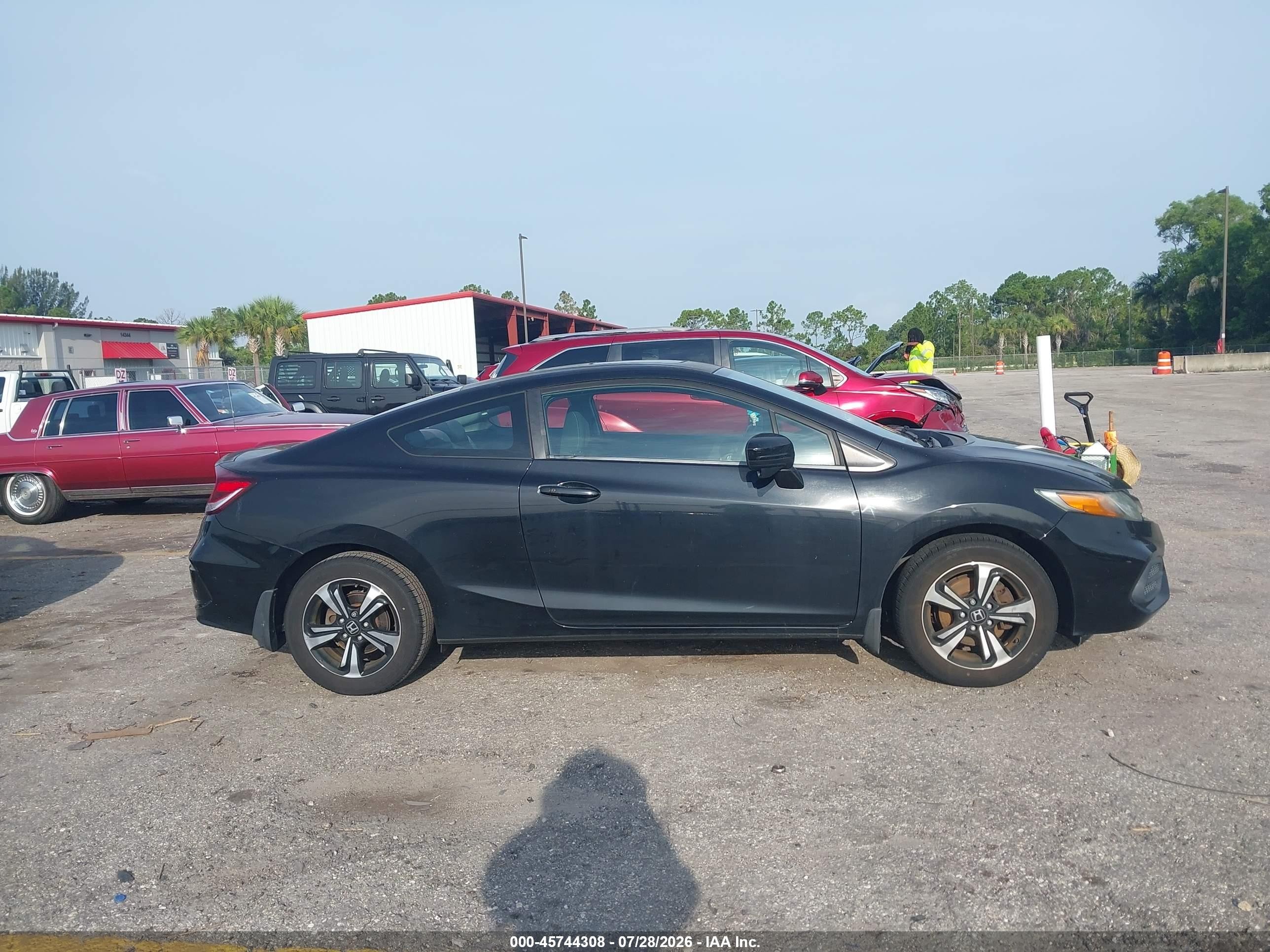2015 Honda Civic Ex Черный vin: 2HGFG3B88FH503811