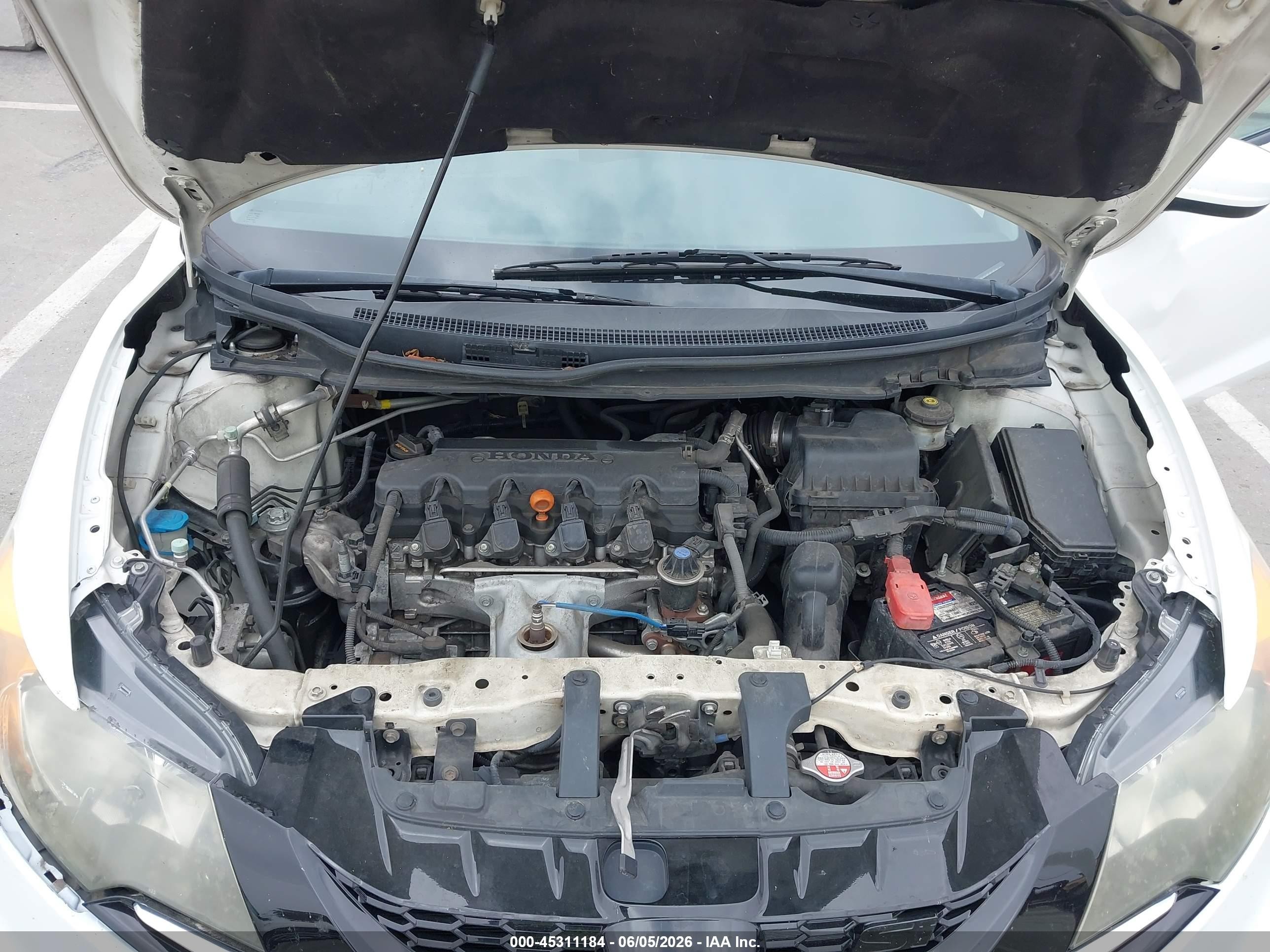 2015 Honda Civic Ex White vin: 2HGFG3B88FH510936