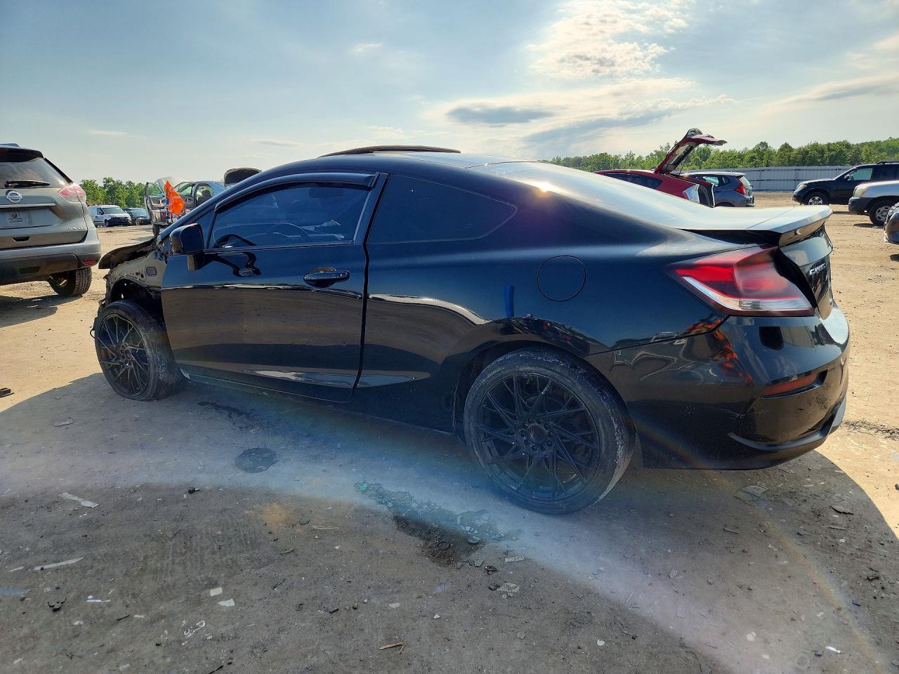 2015 Honda Civic Ex Black vin: 2HGFG3B88FH525887