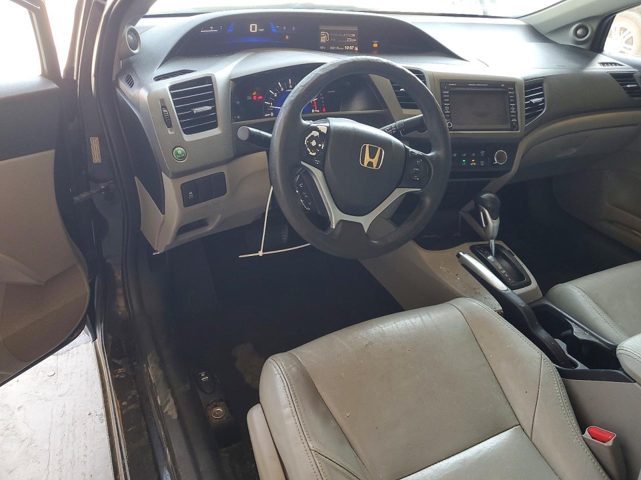 2012 Honda Civic Ex Black vin: 2HGFG3B89CH505000