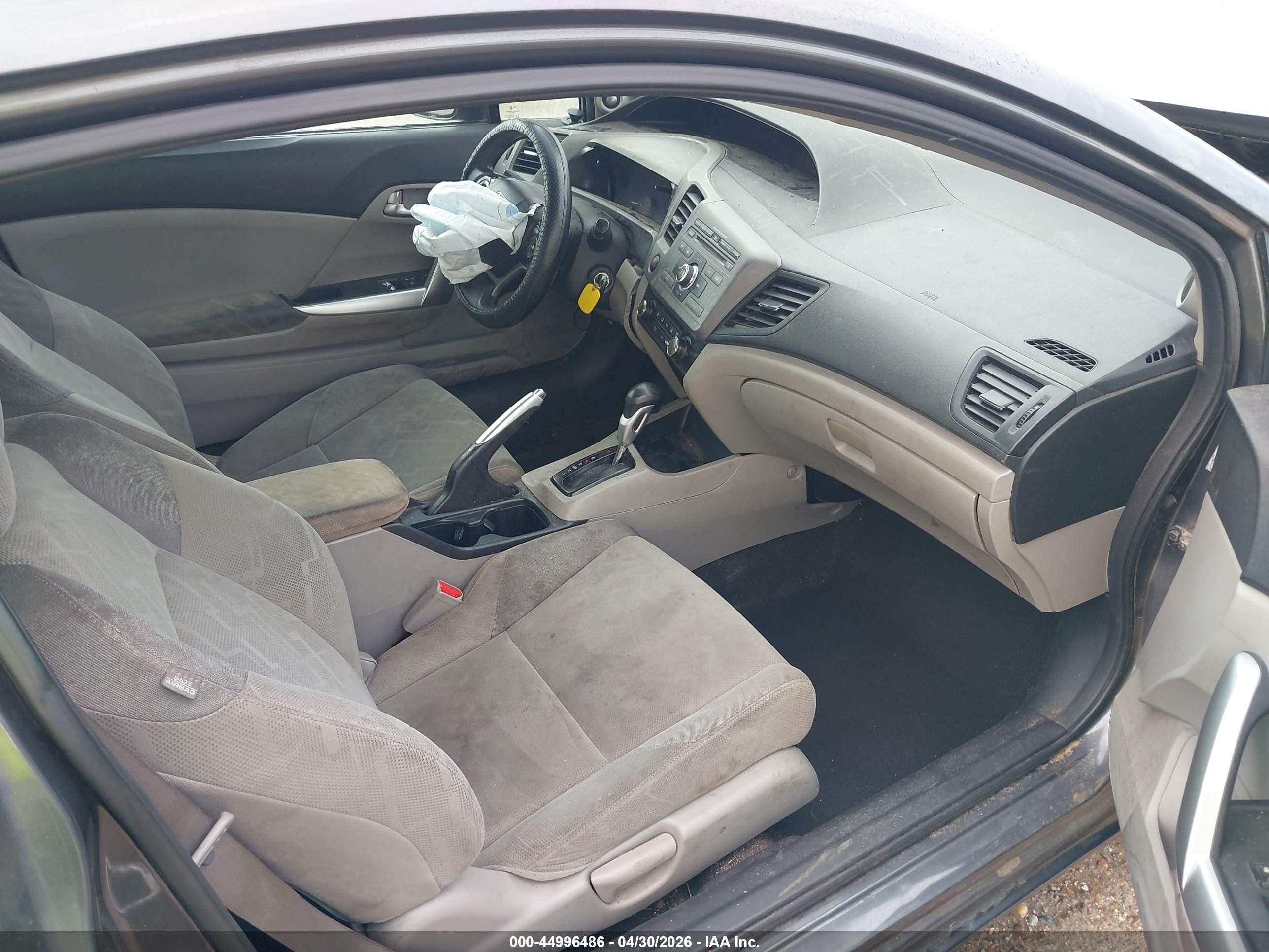 2012 Honda Civic Ex Gray vin: 2HGFG3B89CH506633