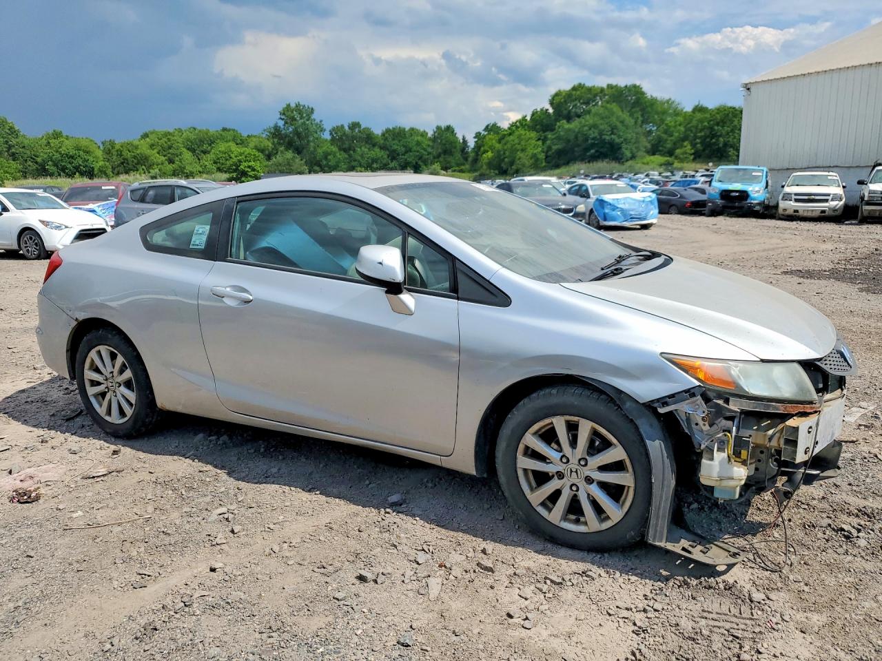 2012 Honda Civic 1.3 Silver vin: 2HGFG3B89CH513534