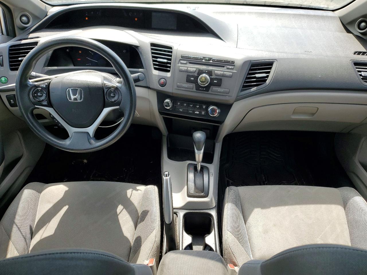 2012 Honda Civic 1.3 Silver vin: 2HGFG3B89CH513534
