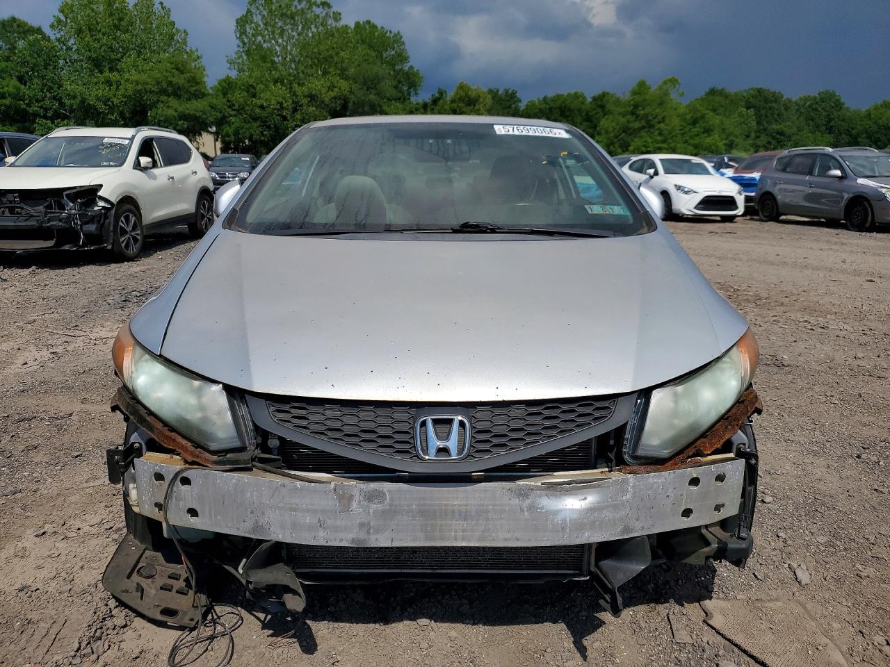 2012 Honda Civic 1.3 Silver vin: 2HGFG3B89CH513534