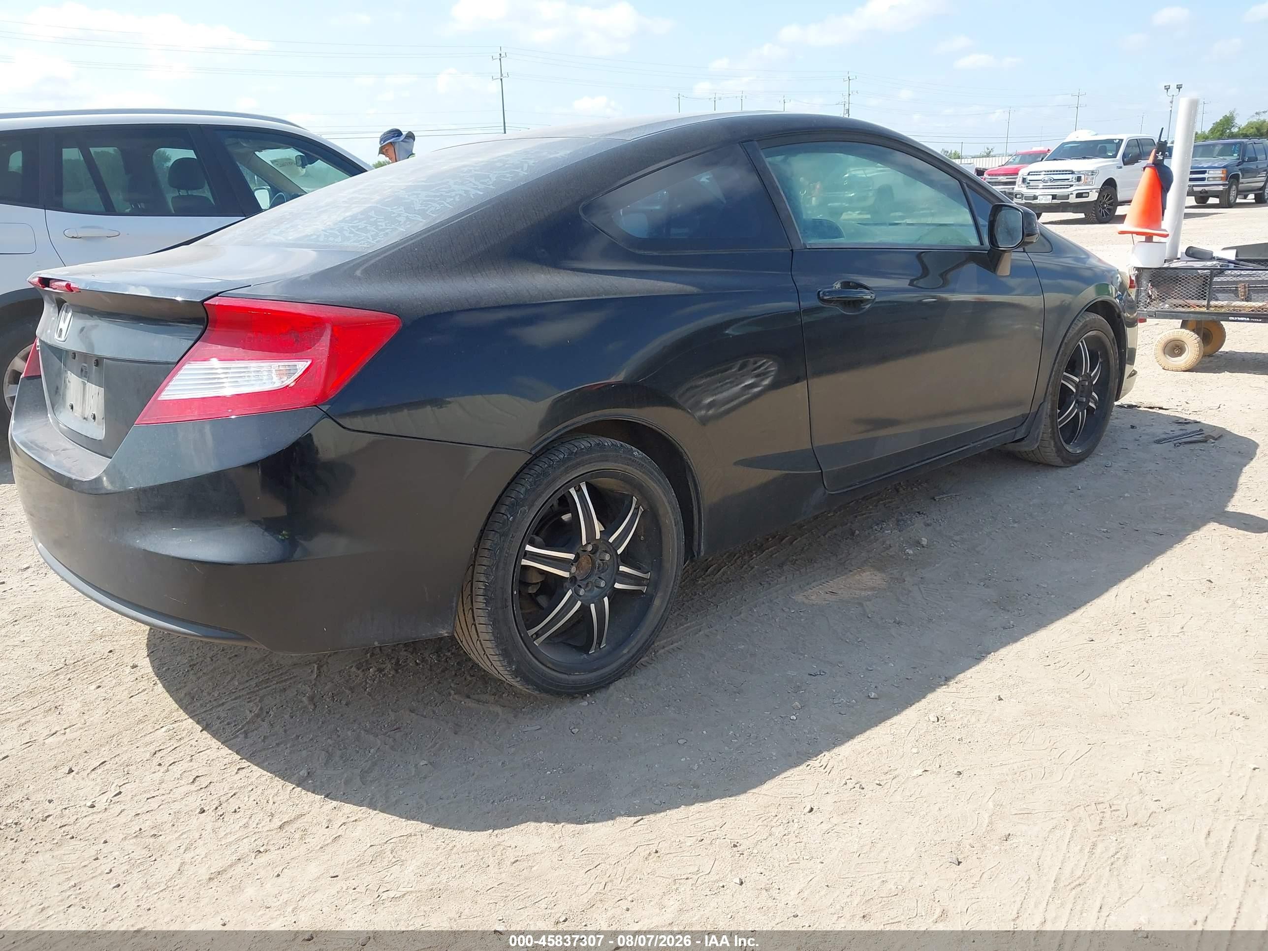 2012 Honda Civic Ex Black vin: 2HGFG3B89CH521228