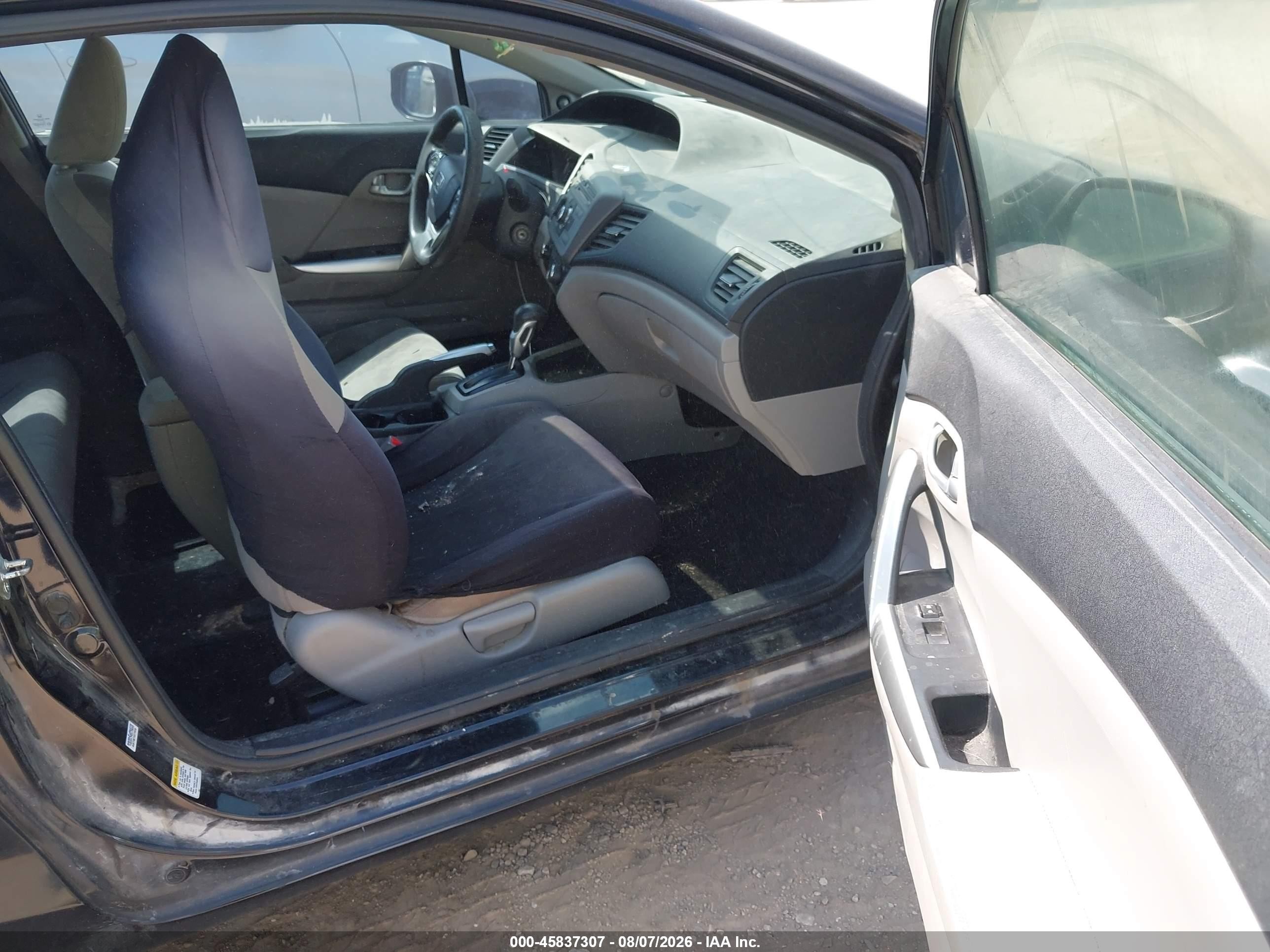 2012 Honda Civic Ex Black vin: 2HGFG3B89CH521228