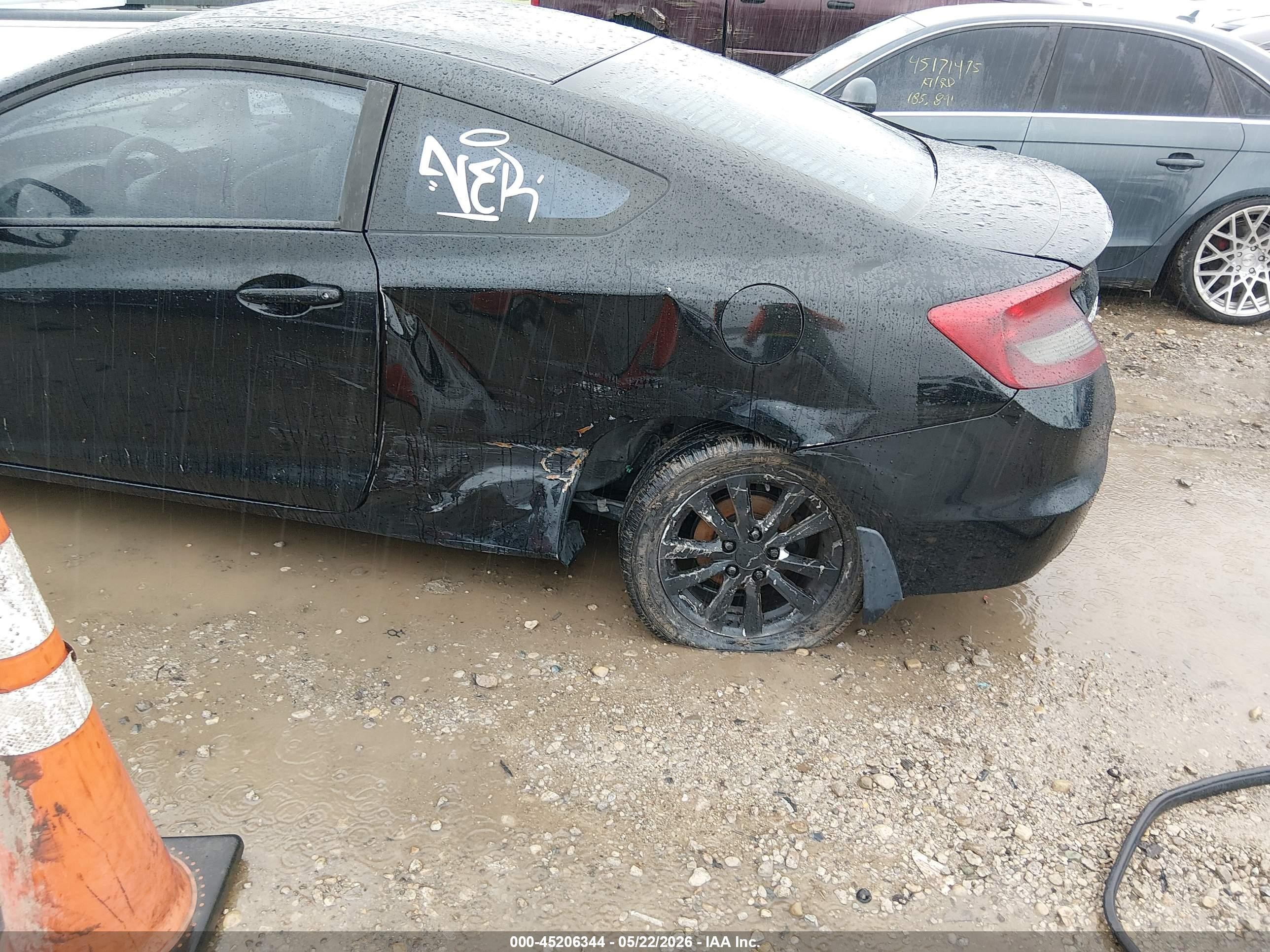 2012 Honda Civic Ex Черный vin: 2HGFG3B89CH531502