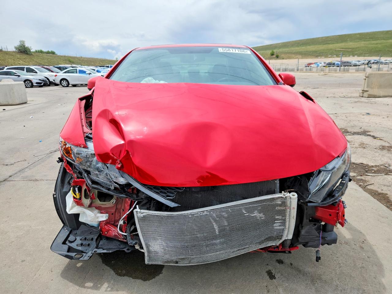 2012 Honda Civic Ex Red vin: 2HGFG3B89CH566248
