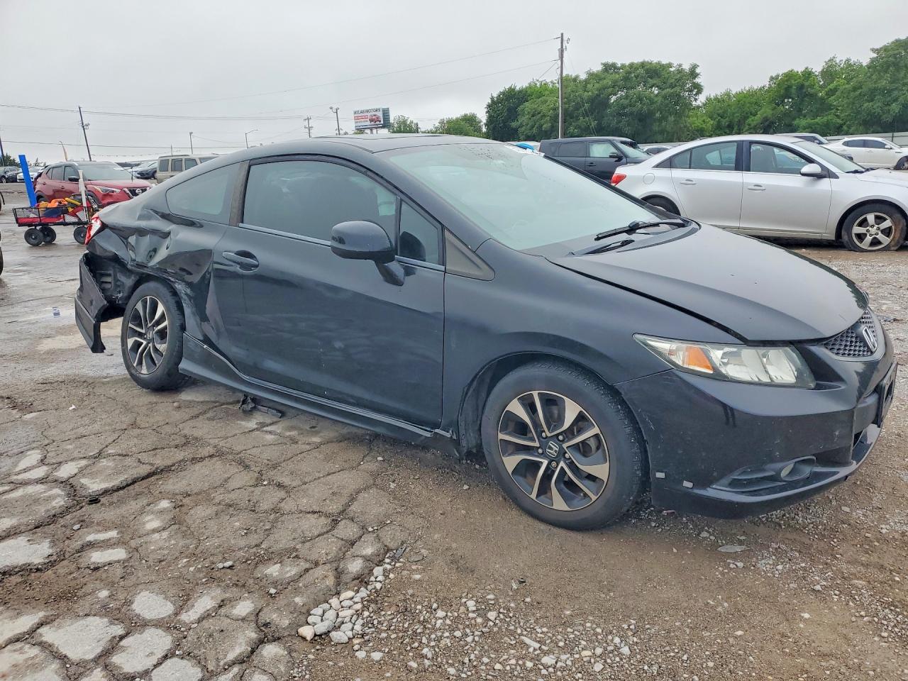 2013 Honda Civc Black vin: 2HGFG3B89DH504446