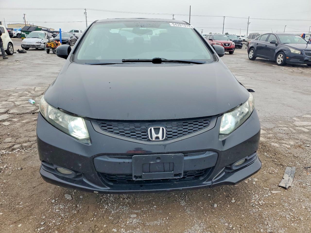 2013 Honda Civc Black vin: 2HGFG3B89DH504446