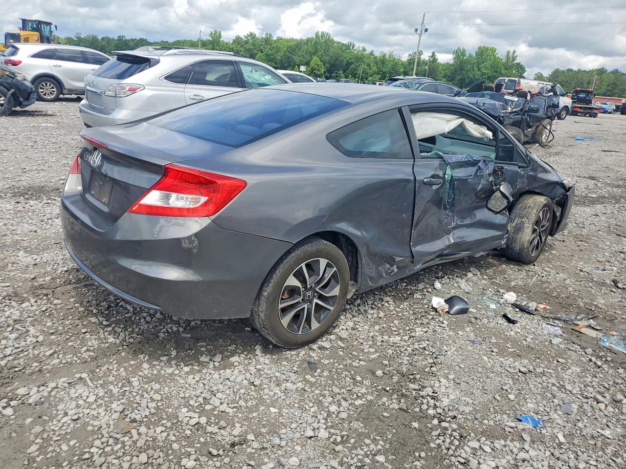 2013 Honda Civic Ex Charcoal vin: 2HGFG3B89DH506245