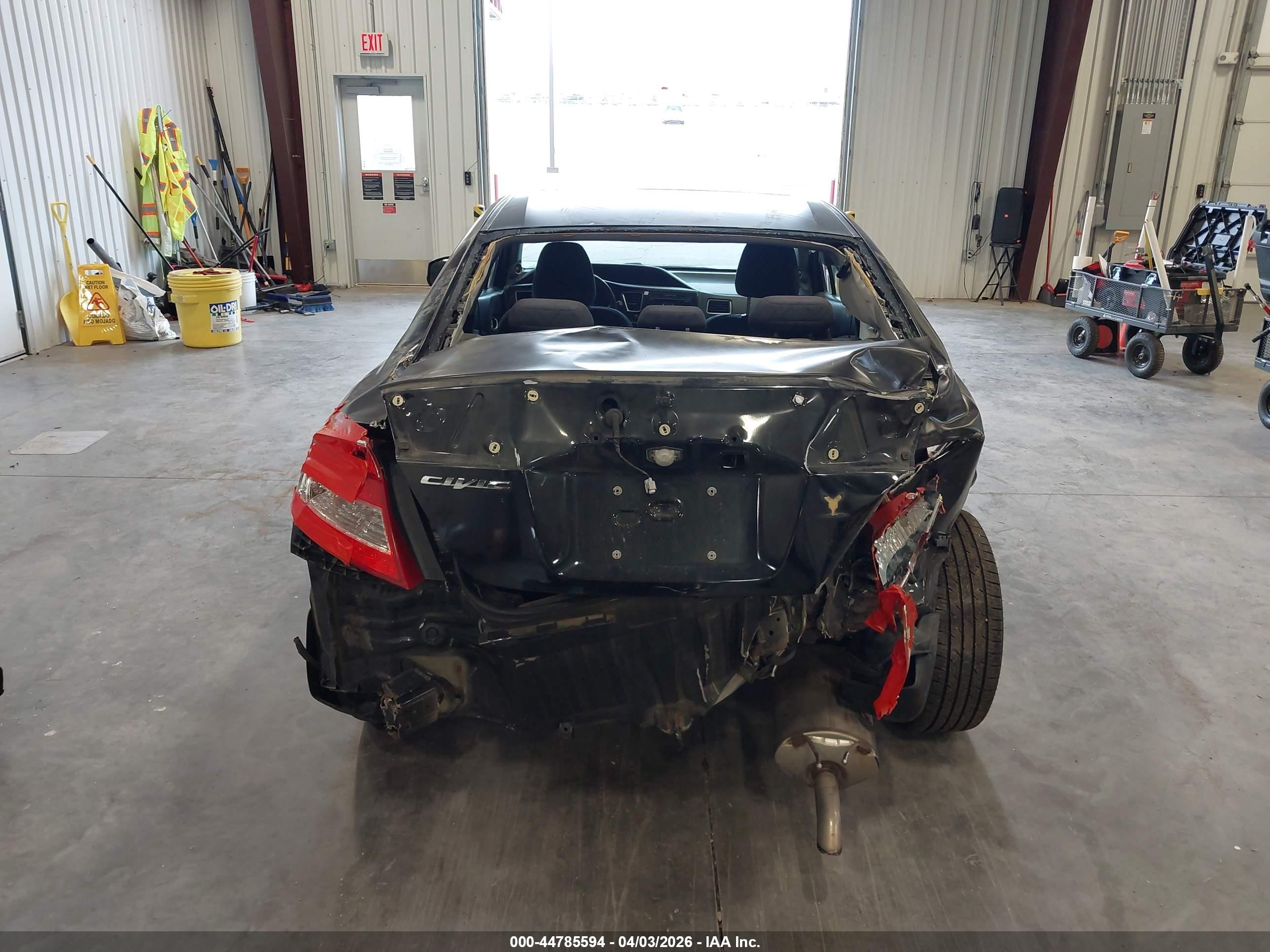 2013 Honda Civic Ex Black vin: 2HGFG3B89DH511915
