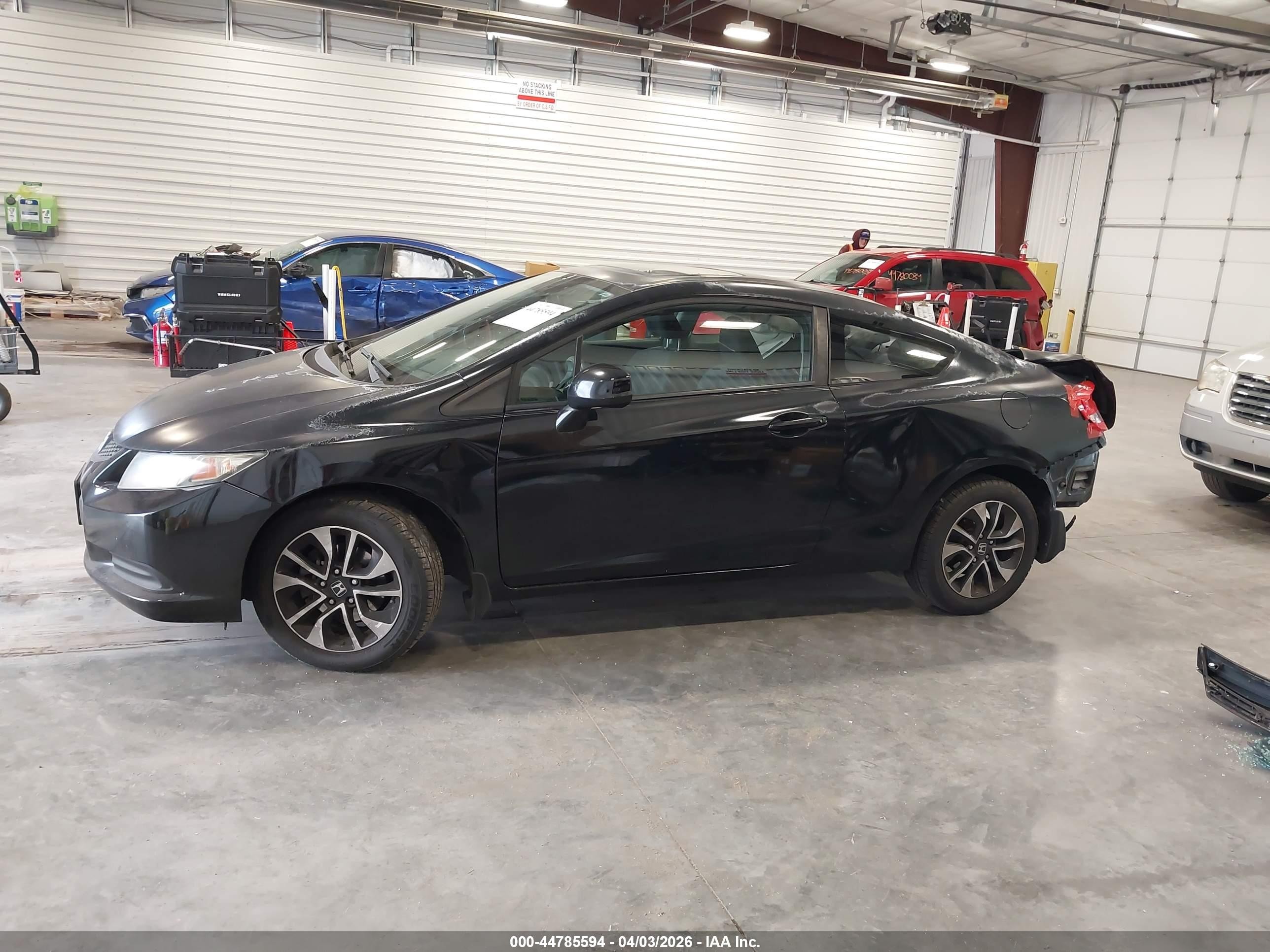 2013 Honda Civic Ex Black vin: 2HGFG3B89DH511915