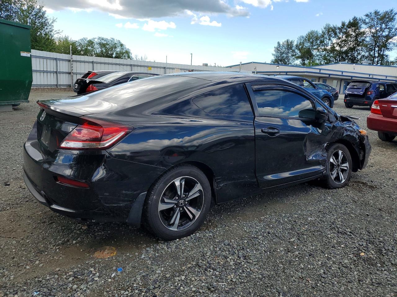 2014 Honda Civic Ex Black vin: 2HGFG3B89EH511785