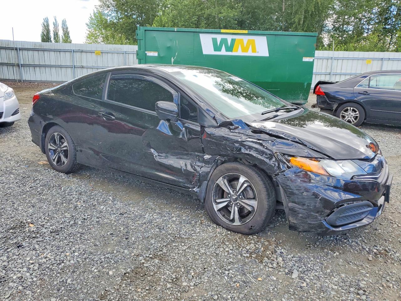 2014 Honda Civic Ex Black vin: 2HGFG3B89EH511785